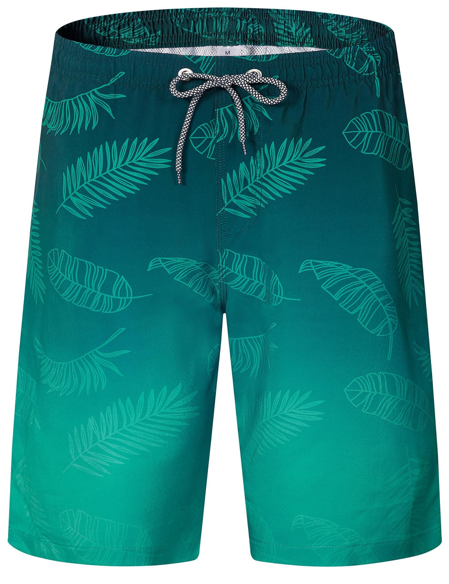 ELETOP Men's Swim Trunks Quick Dry Bathing Suit Swimming Board Shorts Mesh Lining Beach Swimwear