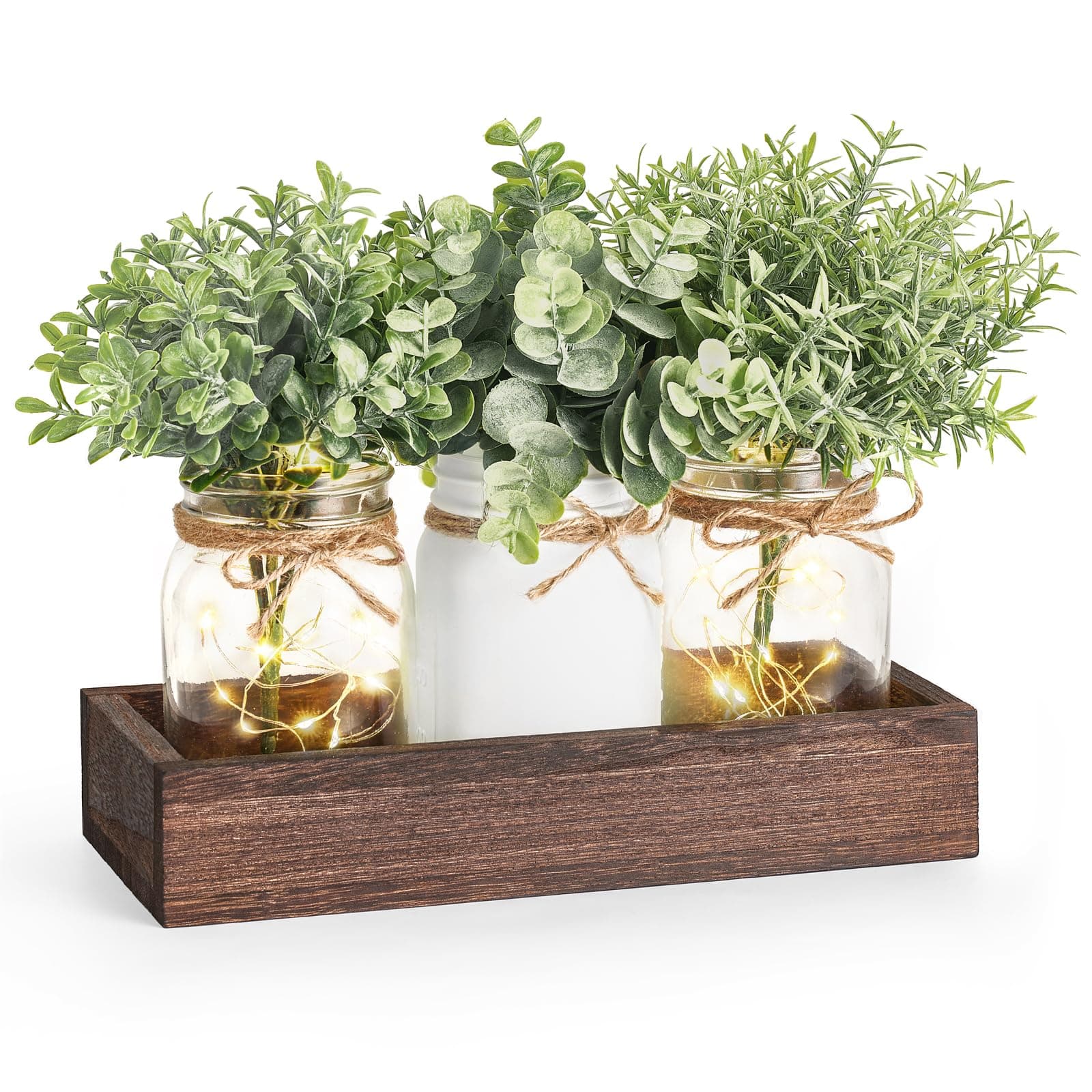 Mason Jar Table Centerpiece