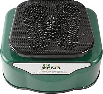 TENS Blood Circulation Electric Machine With Vibration Therapy For Foot Massager 150 Watts With 2 Years Warranty, Multicolor