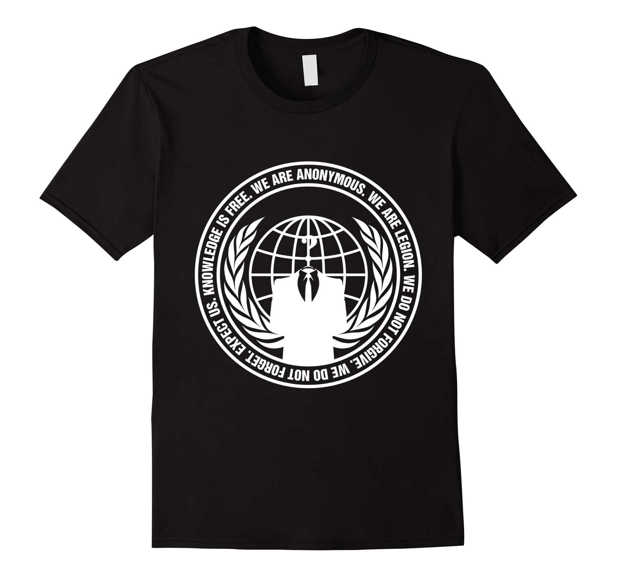 Anonymous Shirt - Guy Fawkes - We are Anonymous