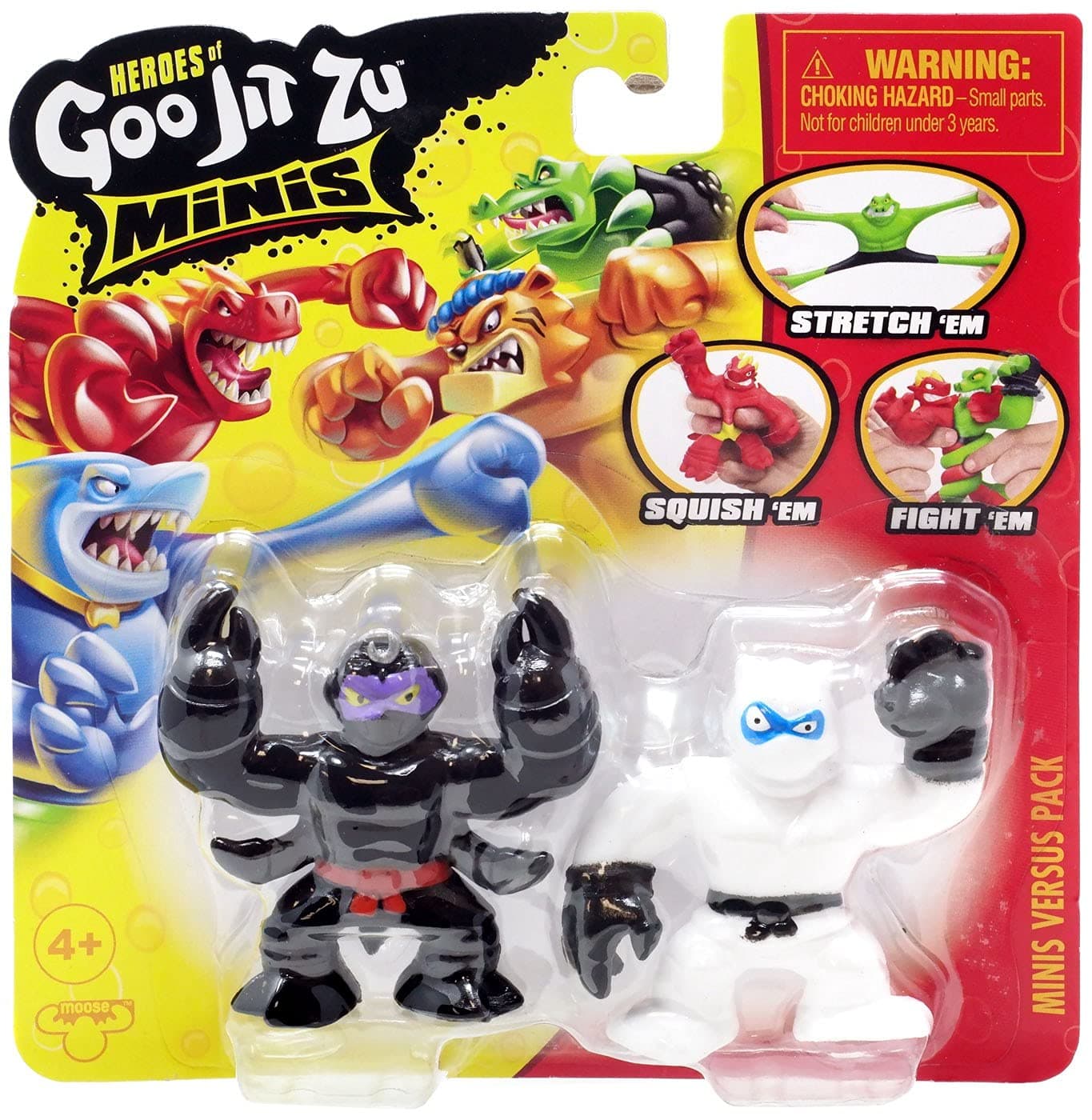 Moose Toys Goo JIT Zu Mini Pack Versus Pantaro vs Scorpius