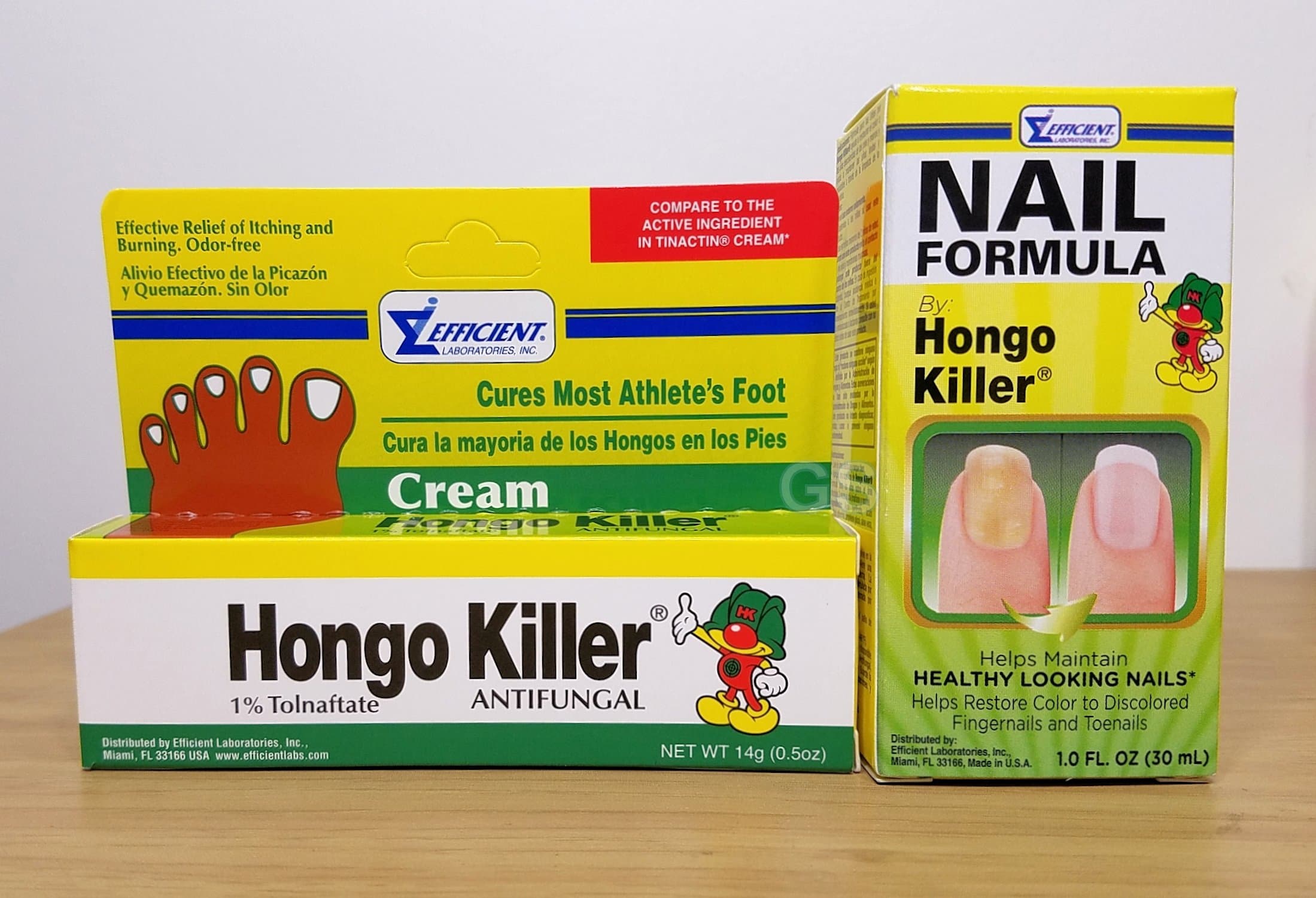Hongo Killer Nail Formula Combo (2 Pack). 080585090197 Cream antifungal unas Fingernails toenails Healthy Medicine Ointment Cure