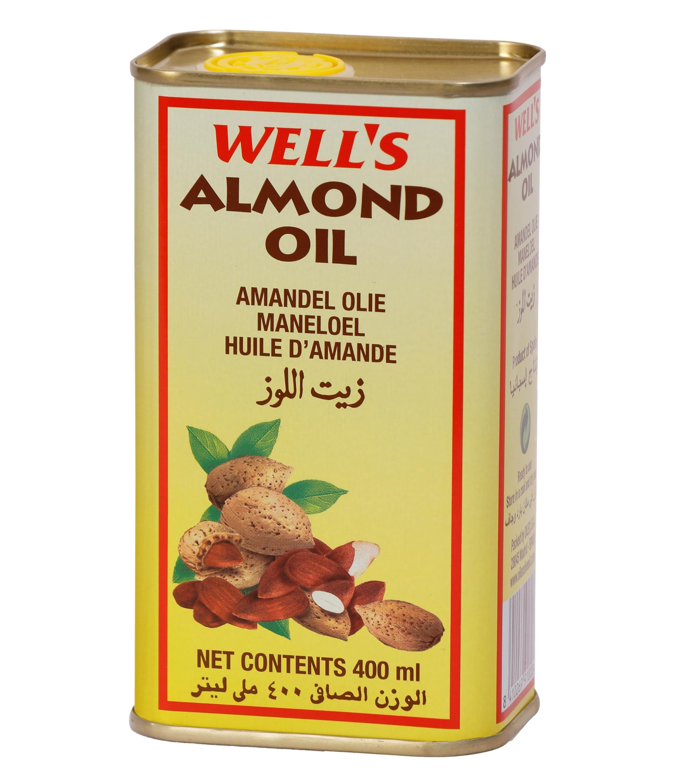 Well's Almond Oil - 400 ml