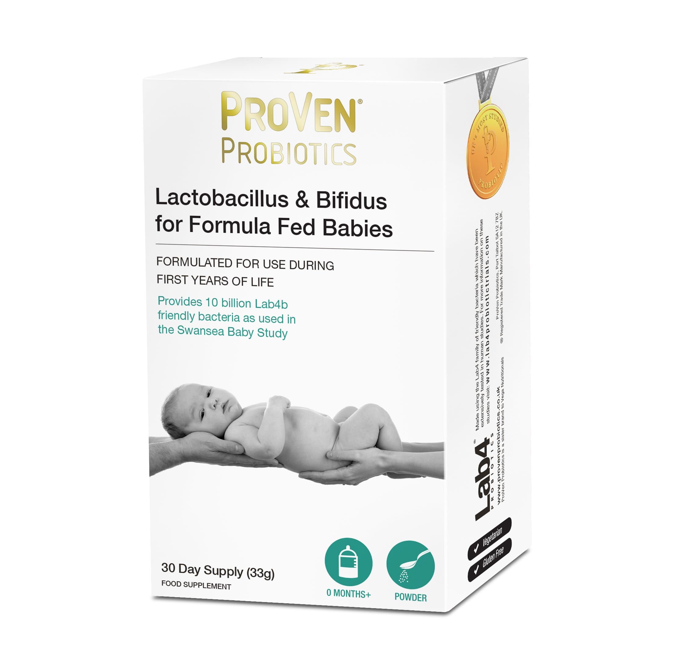 PROVEN LCTOBACILLUS & BIFIDUS FOR FRMLA FED BABIES