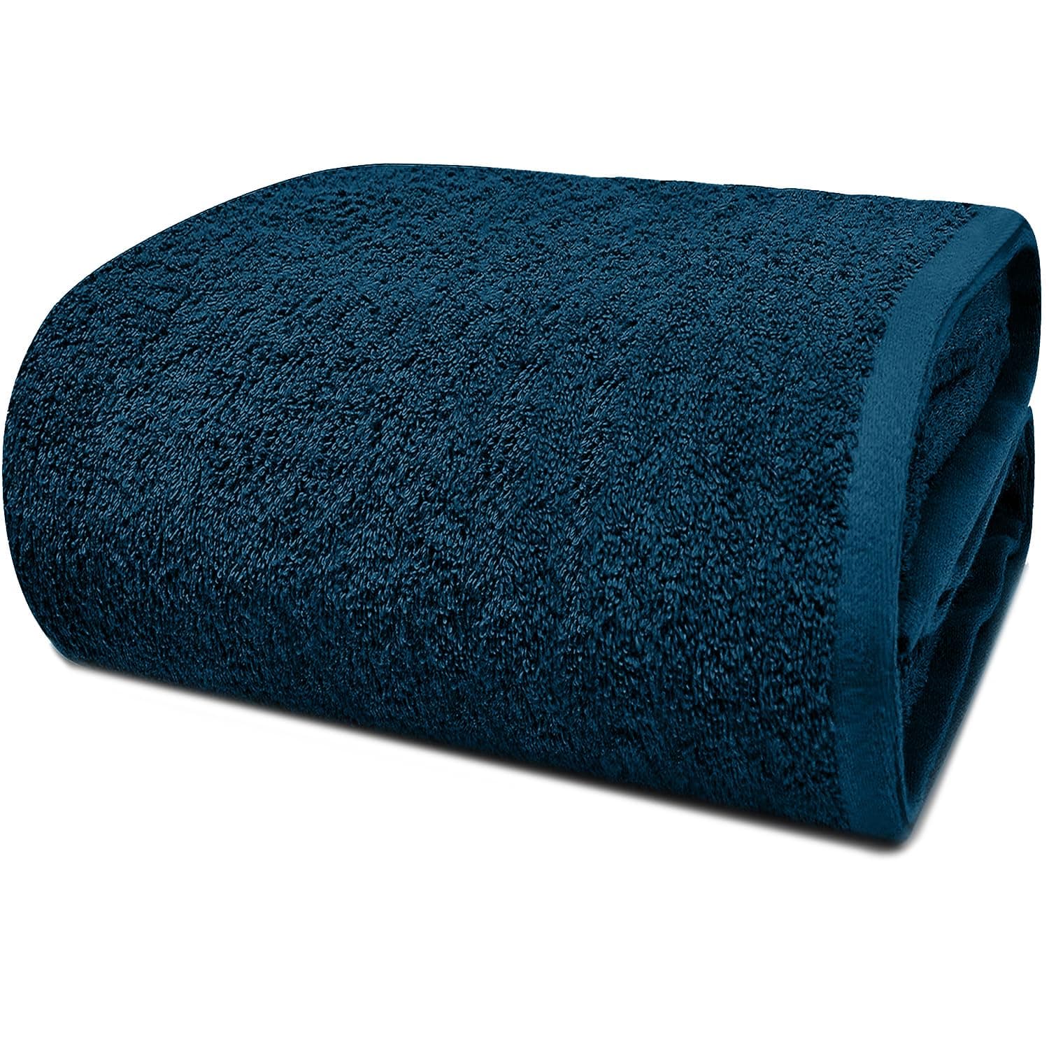 DAN RIVER Pack of 1 Bath Sheet 40x80 Inches, Big Towels Oversized Extra Large Bath Sheets, Absorbent Quick Dry Towels - Blue Opal
