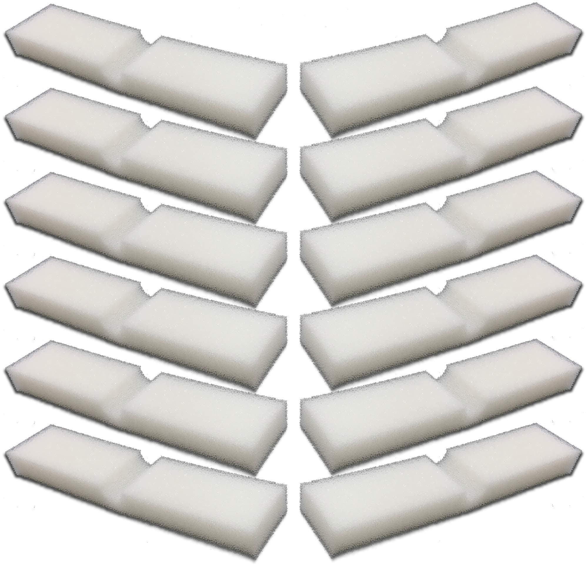 12 Pack of Foam Filter Pads for Fluval FX4 / FX5 / FX6