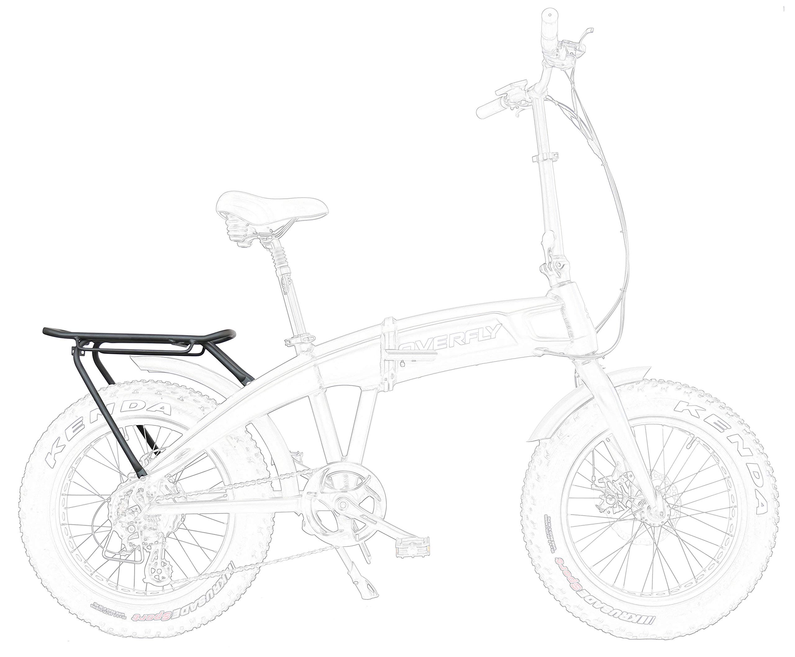Overfly Rack Hummer Electric Bicycle