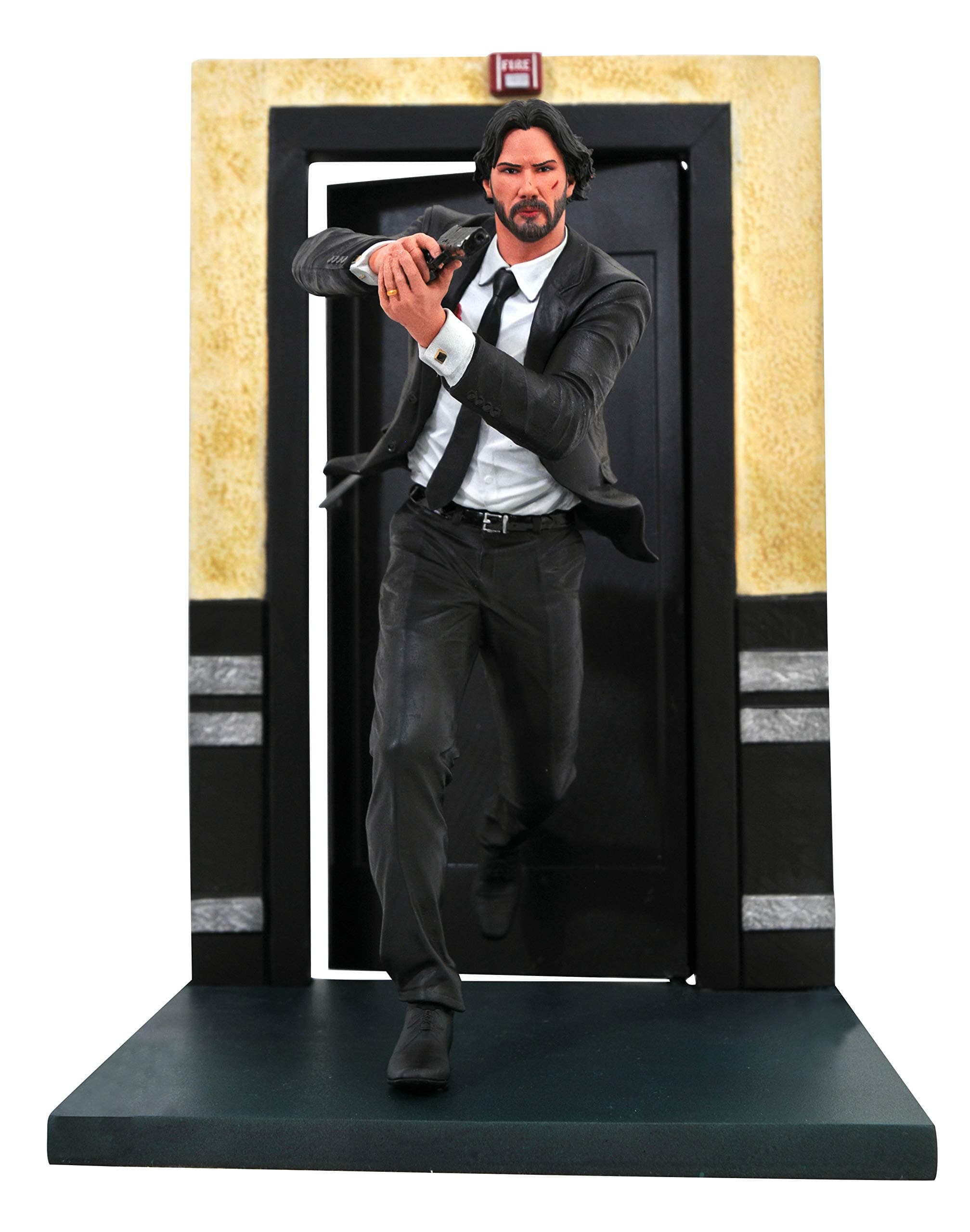 Diamond select toys john wick gallery: chapter 1 pvc figure, multicolor, 9 inches