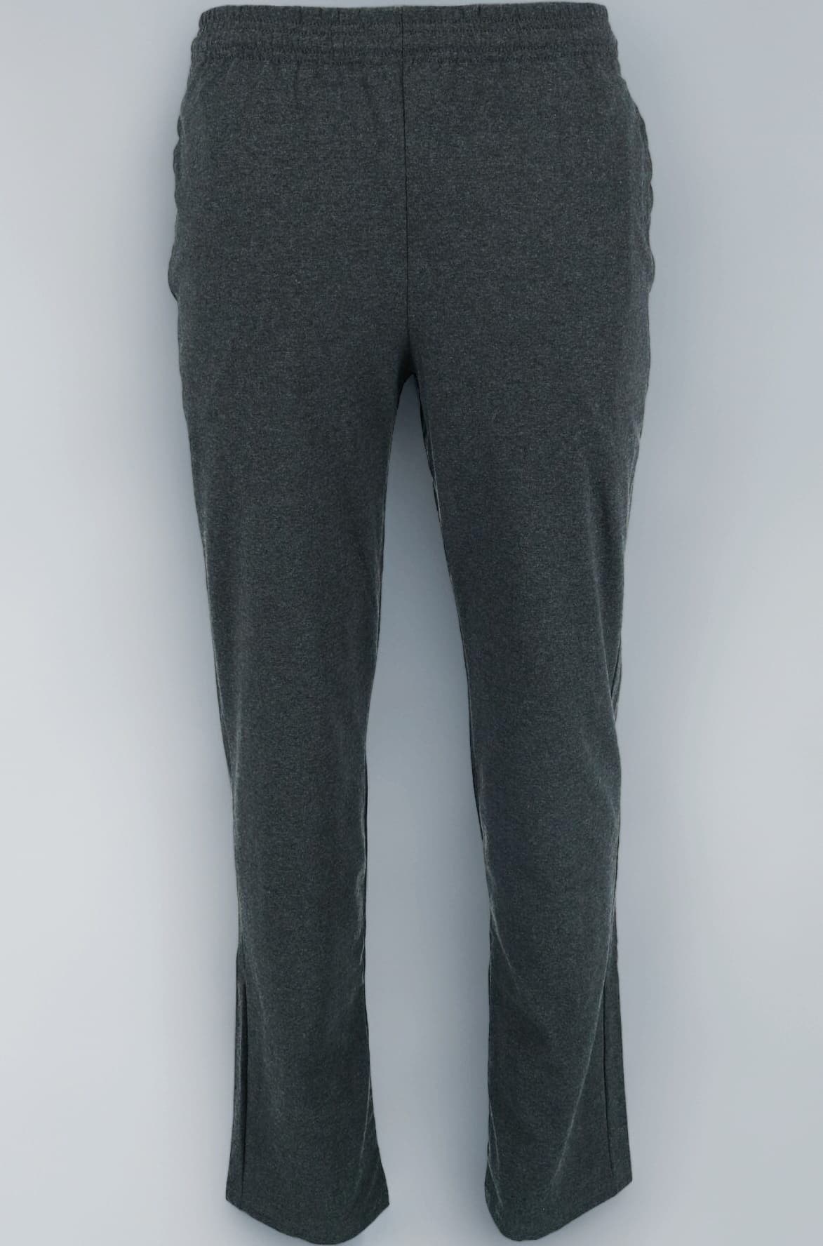 Hanes Men's Jersey Pant, Charcoal Heather, Large