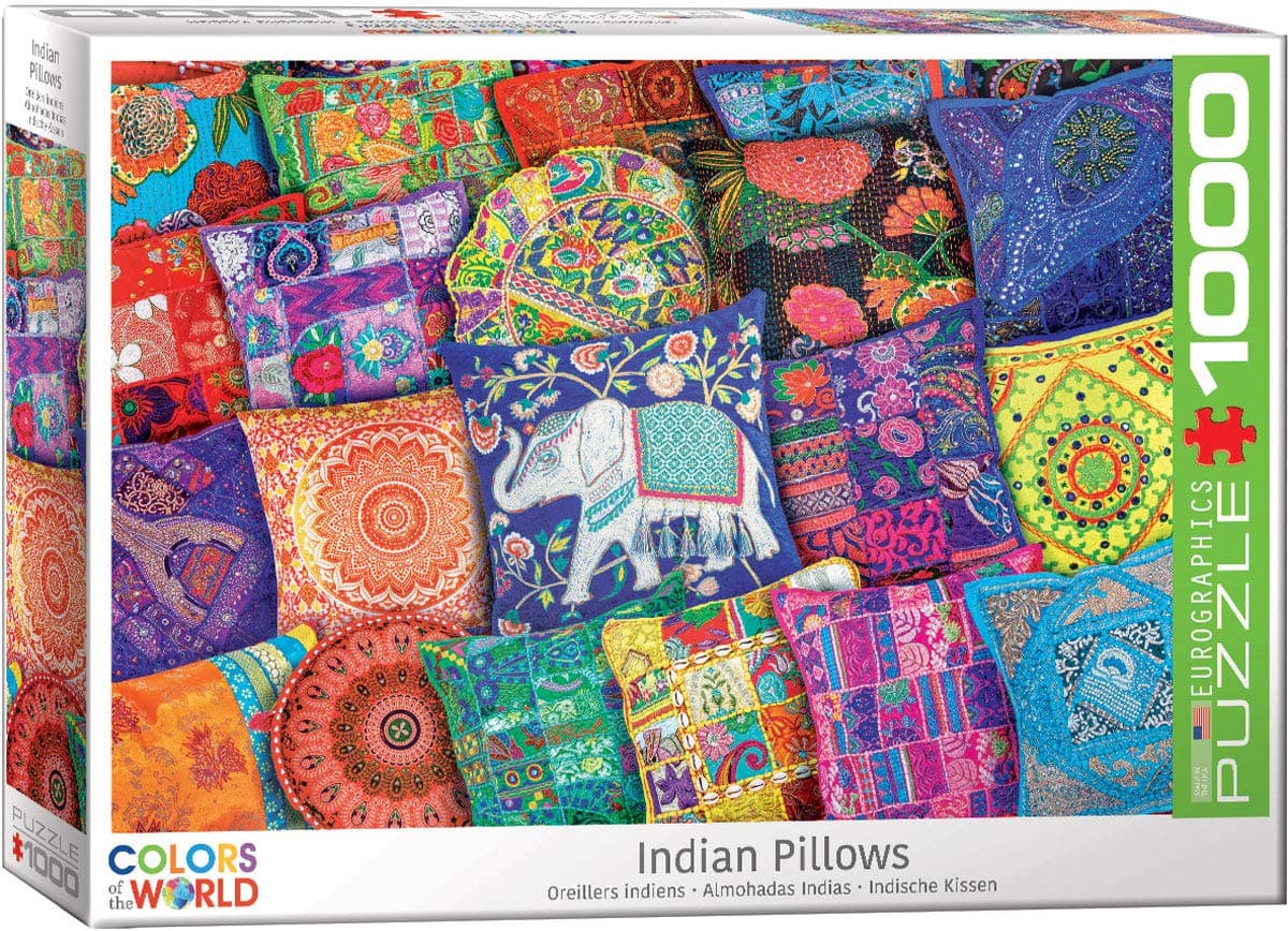 - 6000-5470 Indian Pillows 1000Piece Puzzle