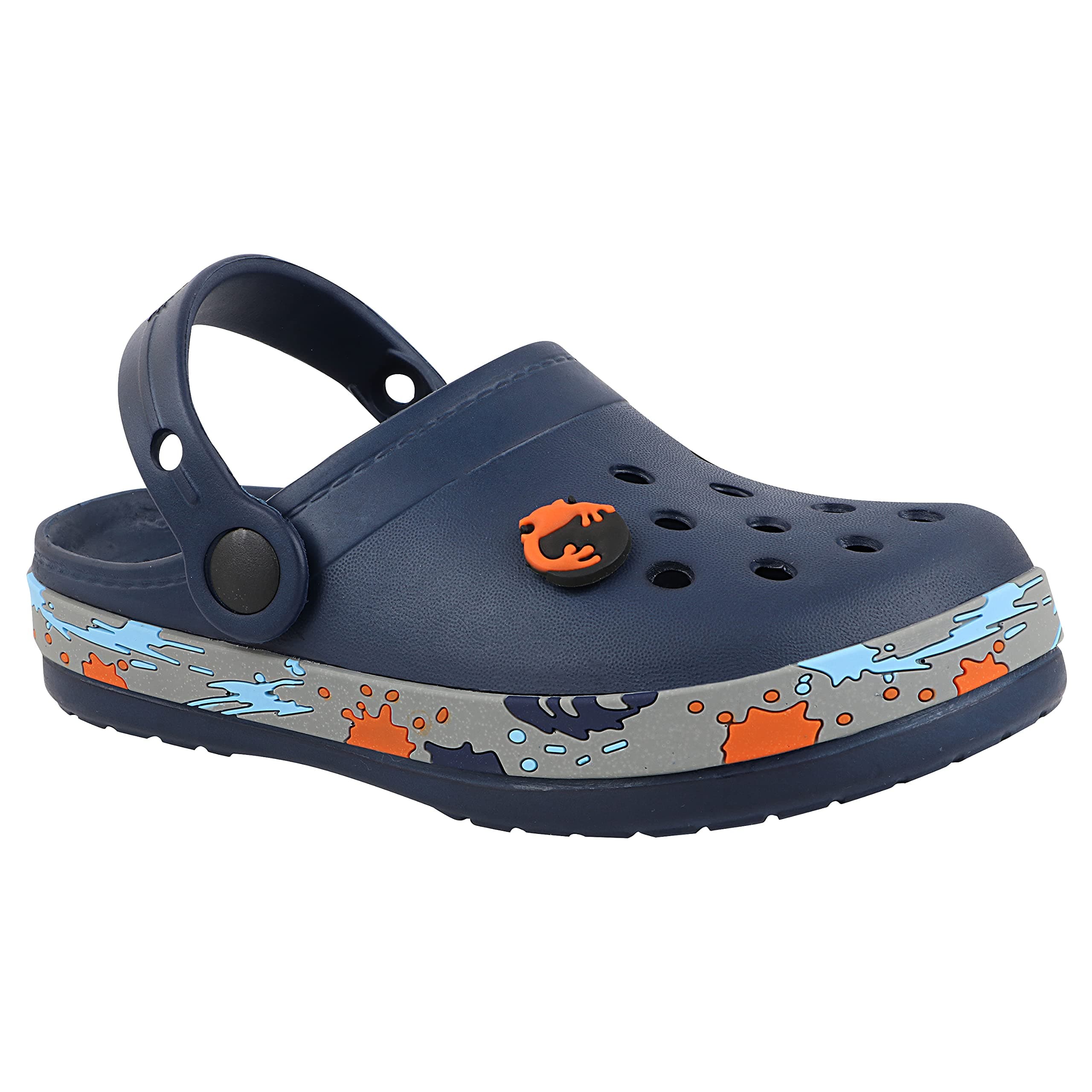 Neoz Casual Slingback Clogs for Kids with Soft Sole | Slip-On Breathable, Lightweight | Comfortable & Durable | Stylish Indoor & Outdoor Sandals Clogs for Kids