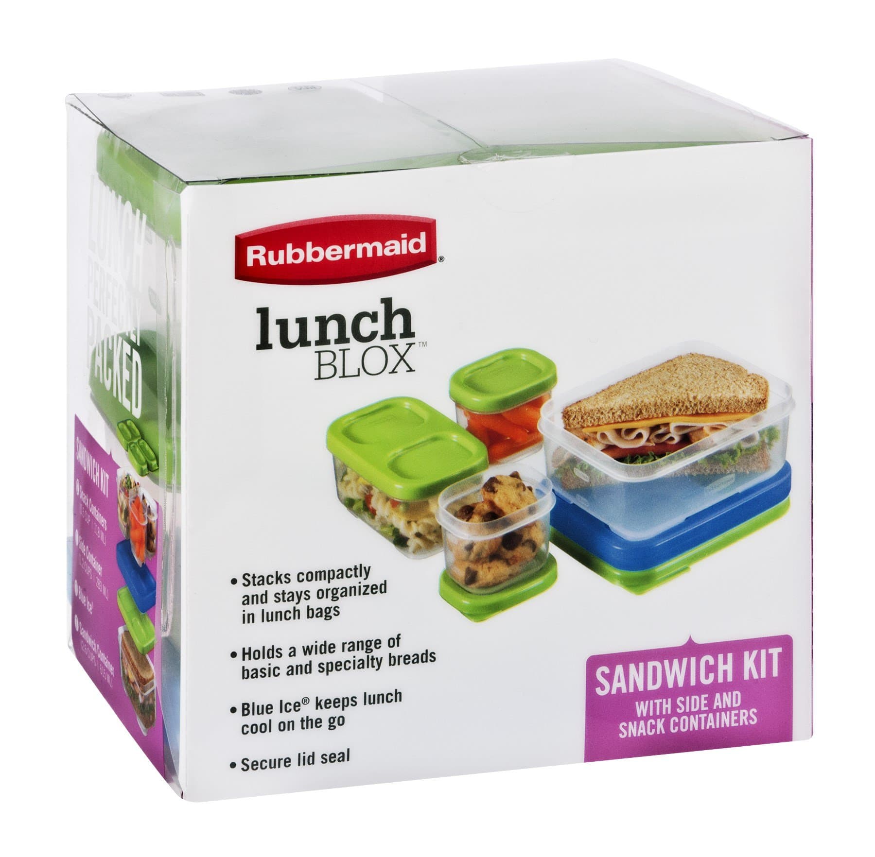 Rubbermaid Lunch Blox Lunch Blox Sandwich Kit