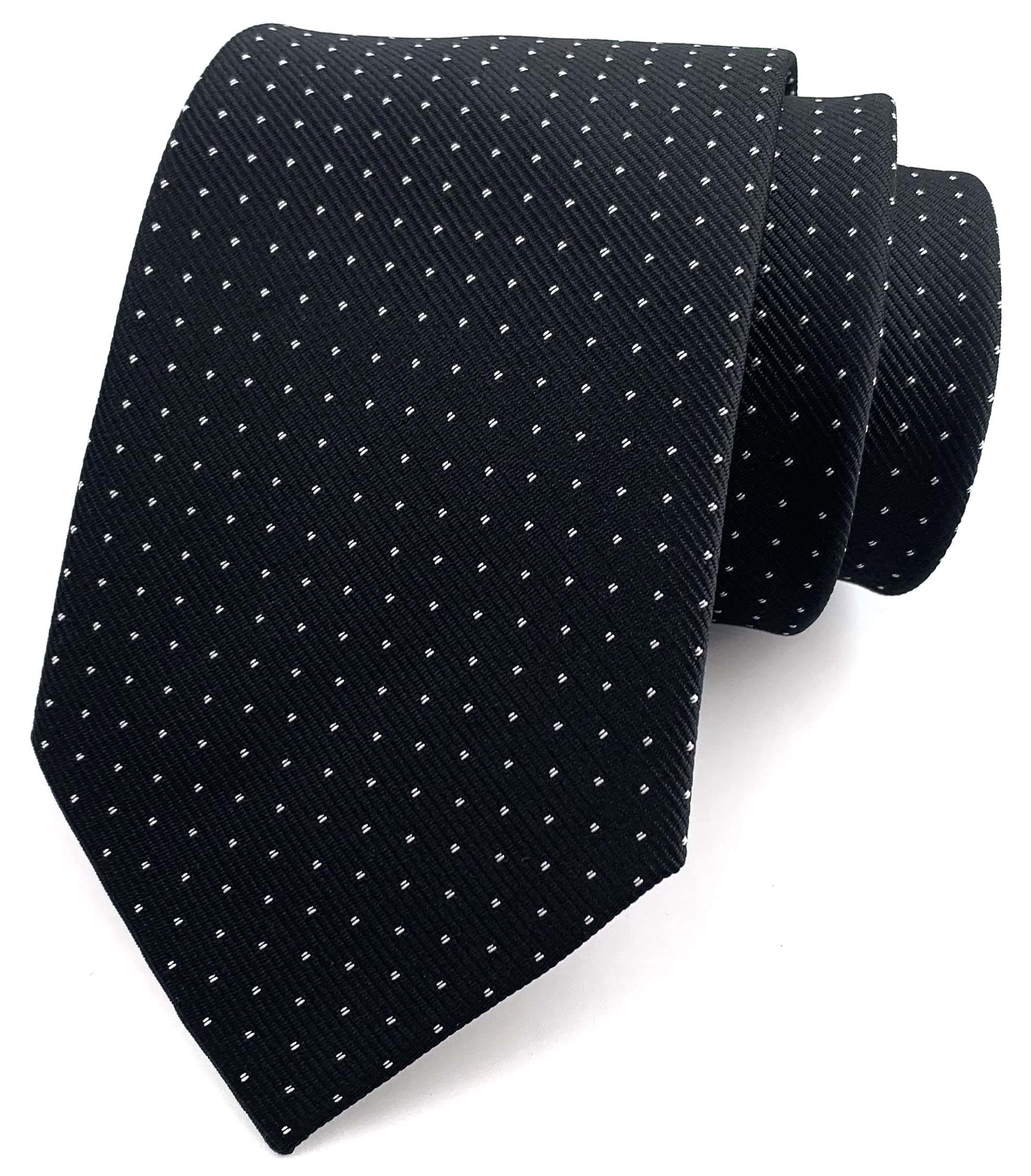 Men's Classic Solid Color Ties Soft Business Casual Attire Suit Neckties