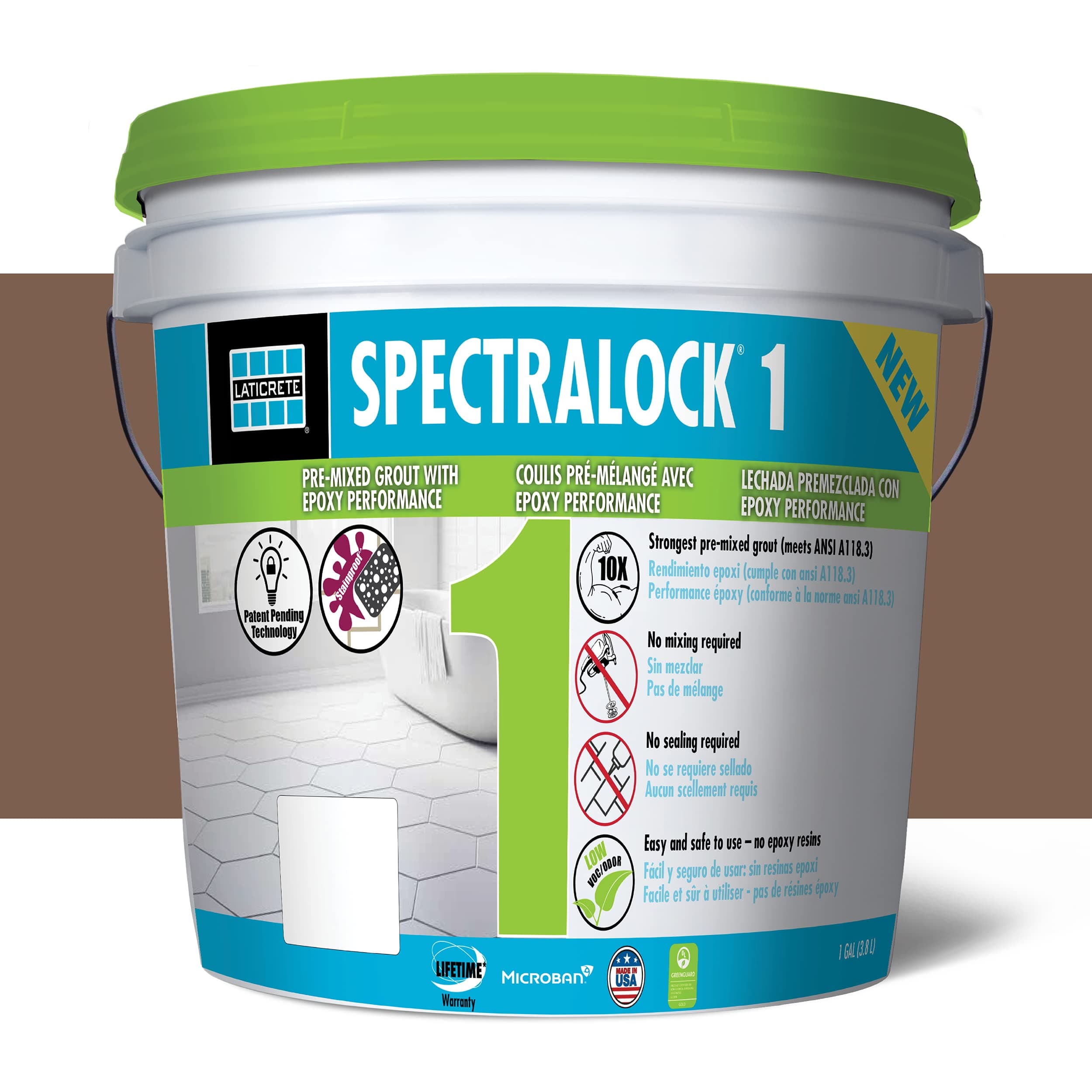 LATICRETE SPECTRALOCK® 1 Pre-Mixed Grout (#58 Terra Cotta)