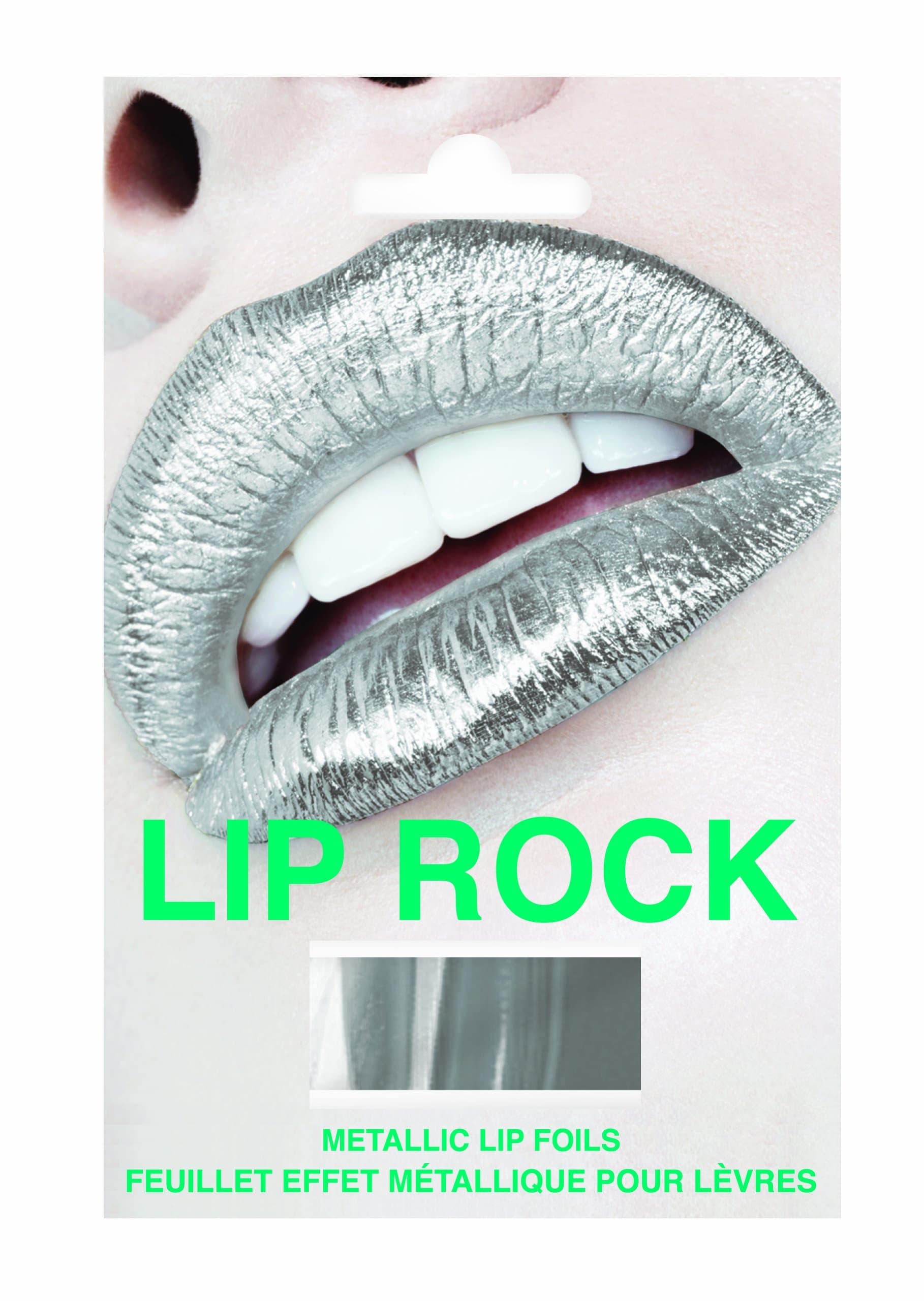 Lip Rock Holographic Silver Lip Foil