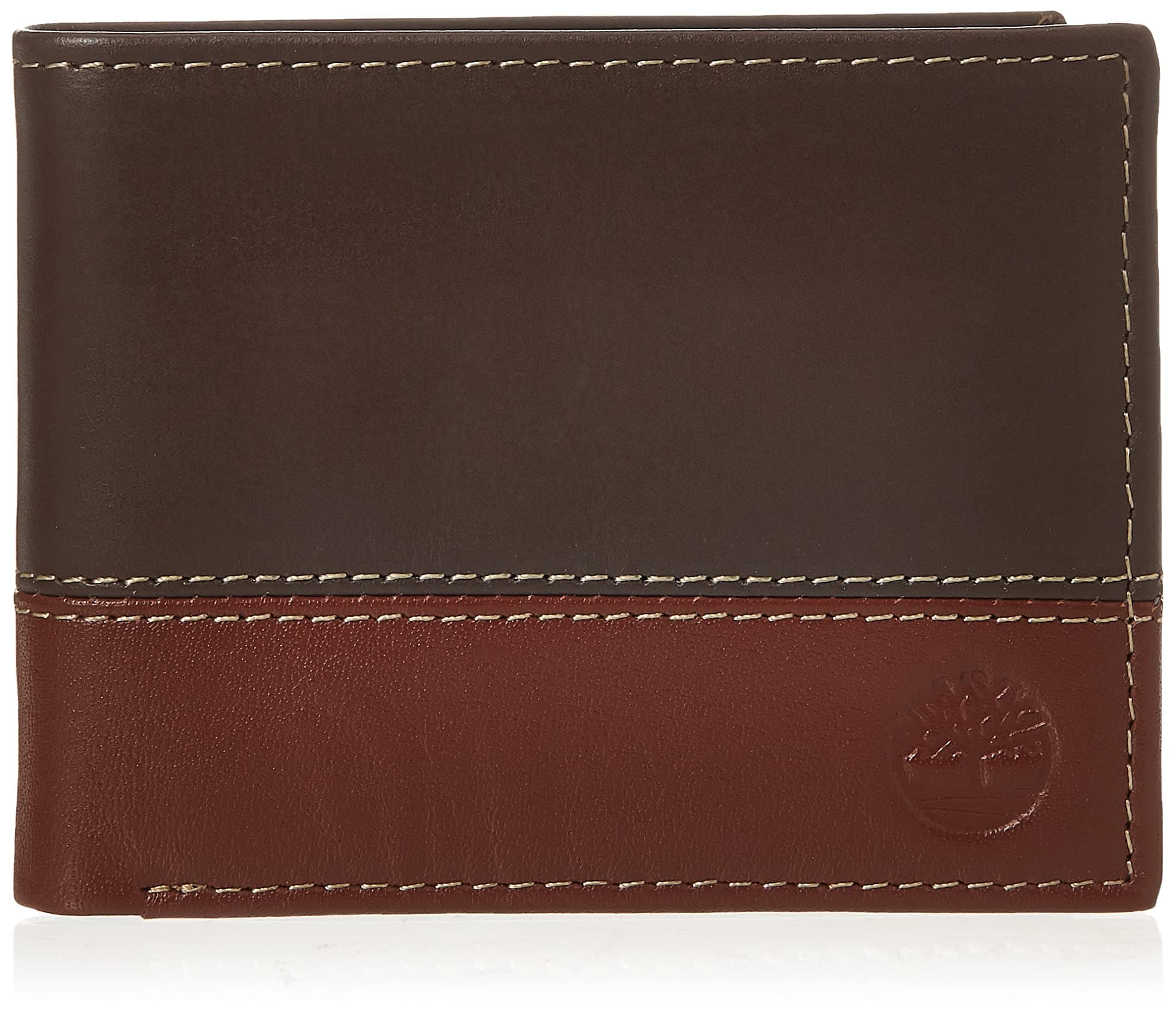 Men's Leather Passcase Bifold Wallet Hybrid