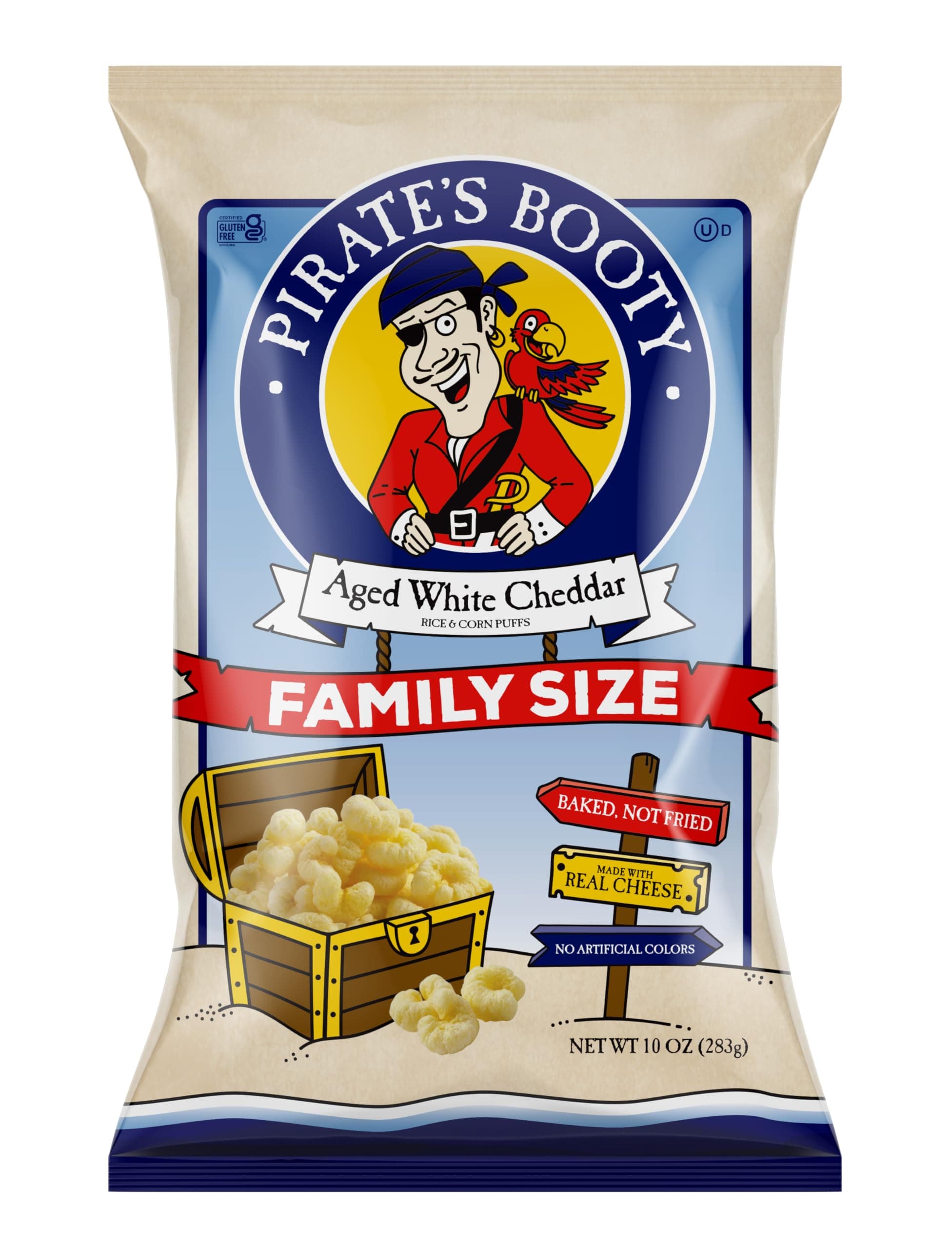 Pirate Brands Puffs Pirate Bty Chdr Wht 10 Oz