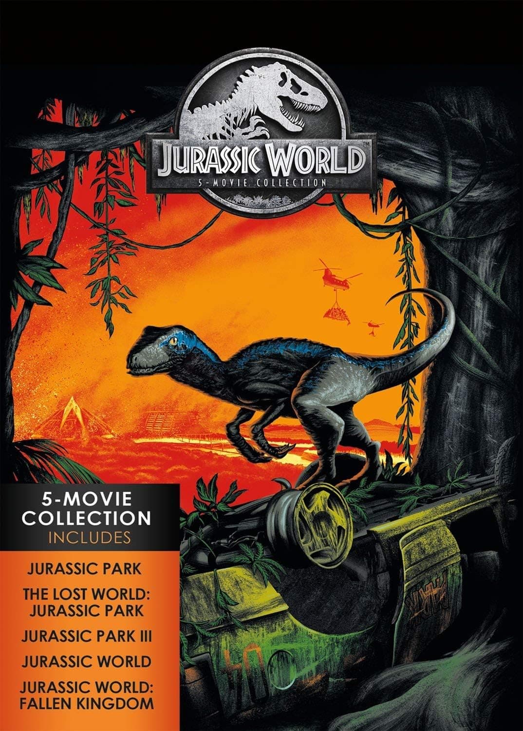 Jurassic World 5-Movie Collection [DVD]