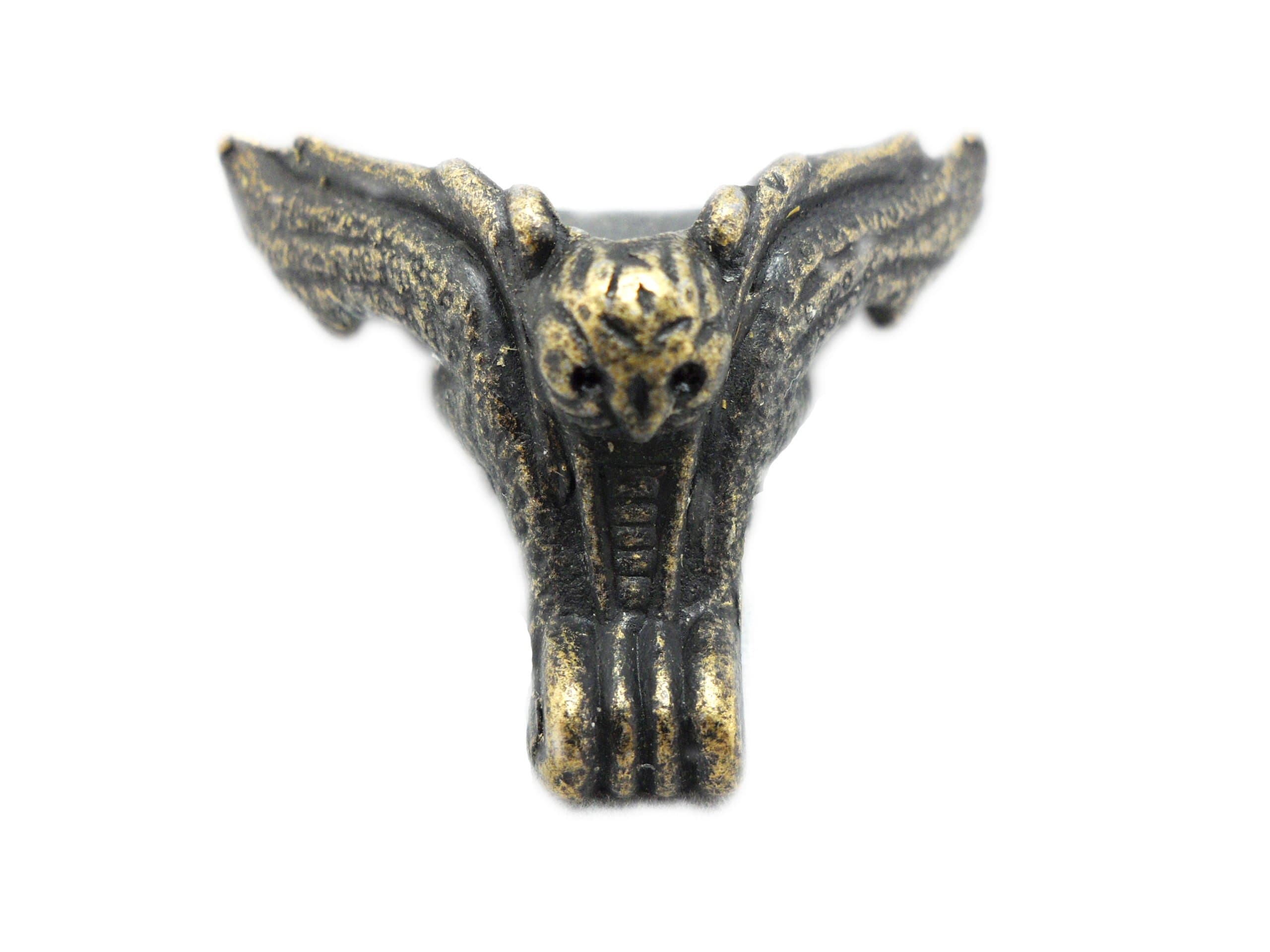 4pcs 42mmx32mm Old Style Small Bat Box Feet Box Corner Leggs Decorative for Box Making