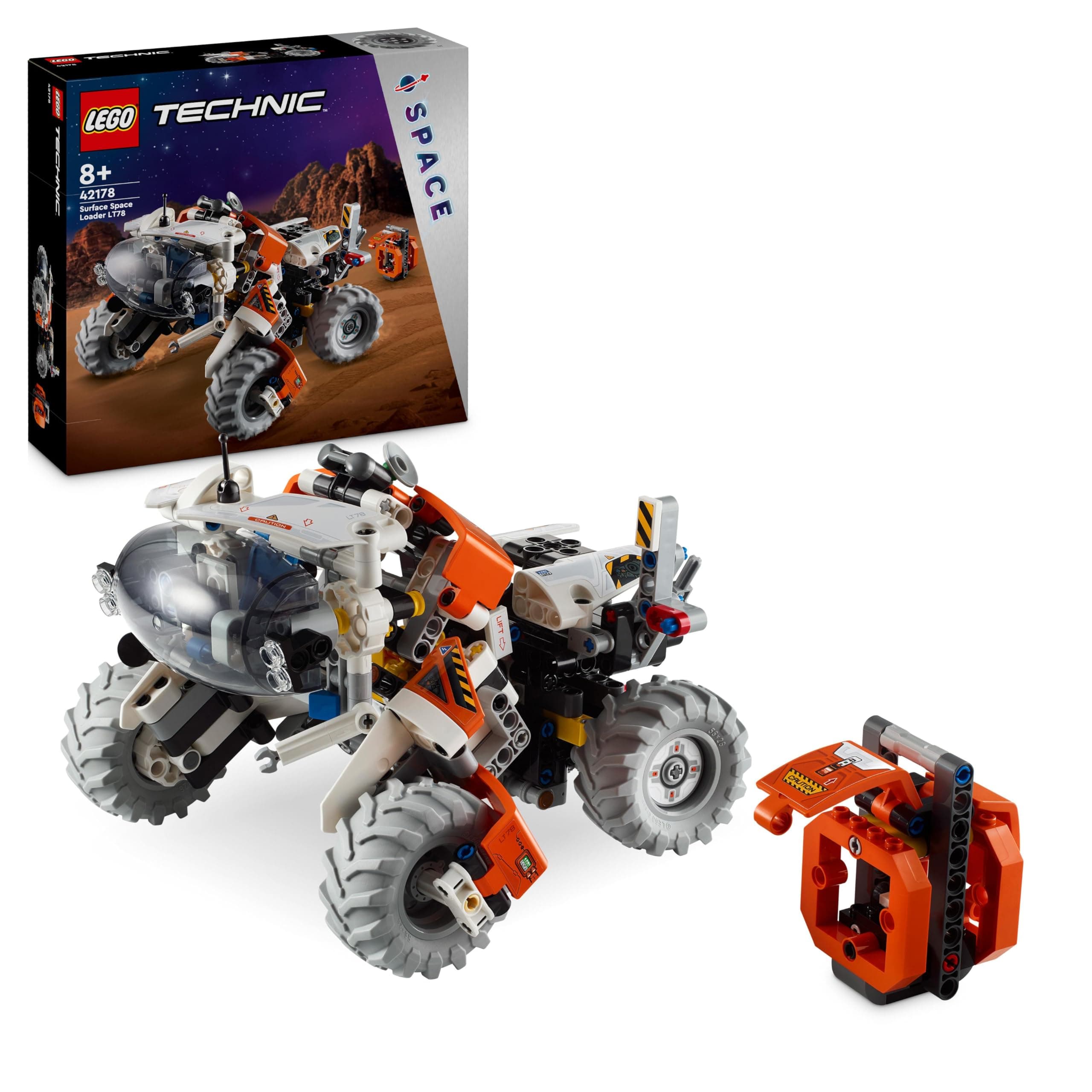 Technic Surface Space Loader LT78 Set for Exploration Play 42178