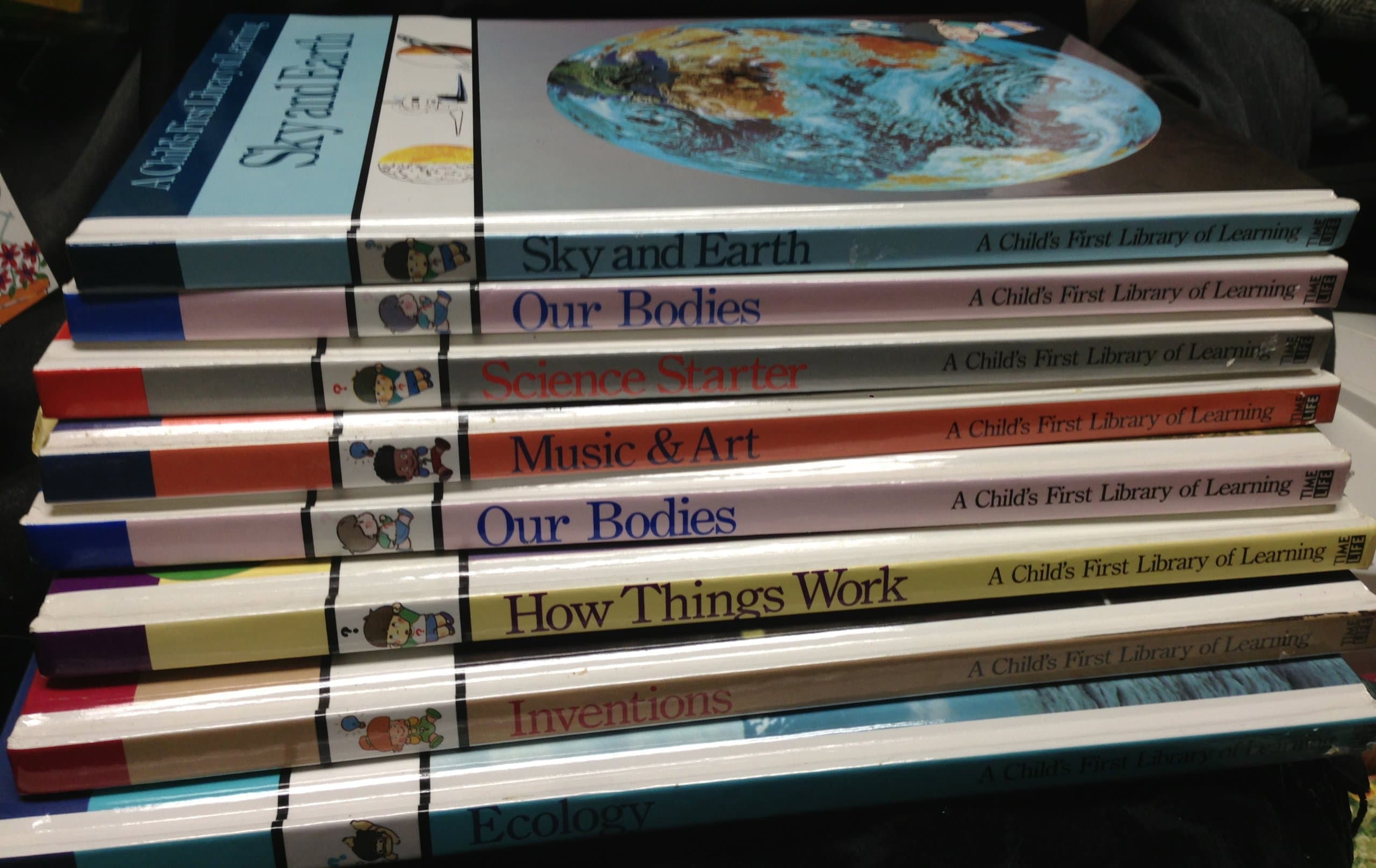 Time-Life ; A Child's First Library of Learning ; 11 Volume Encyclopedia Box Set Hardcover – January 1, 1995