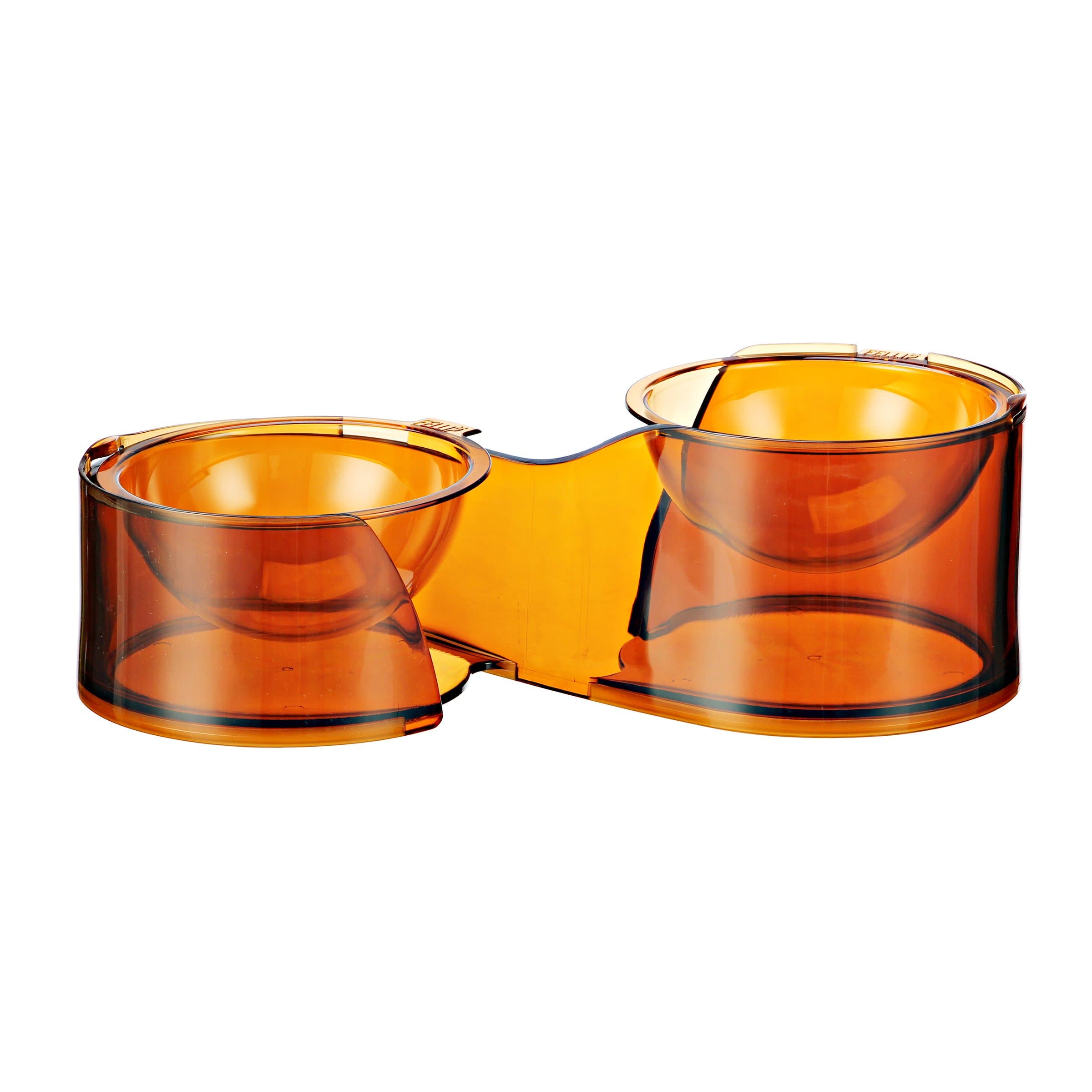 FelliP Hilo Duo Pet Bowl (Supreme), 4.5", Oolong