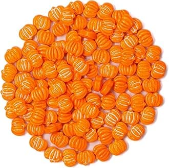Mystic Sprinkles Halloween Candy Shape Sprinkles (Orange Pumpkins, 1 Pound Bag)