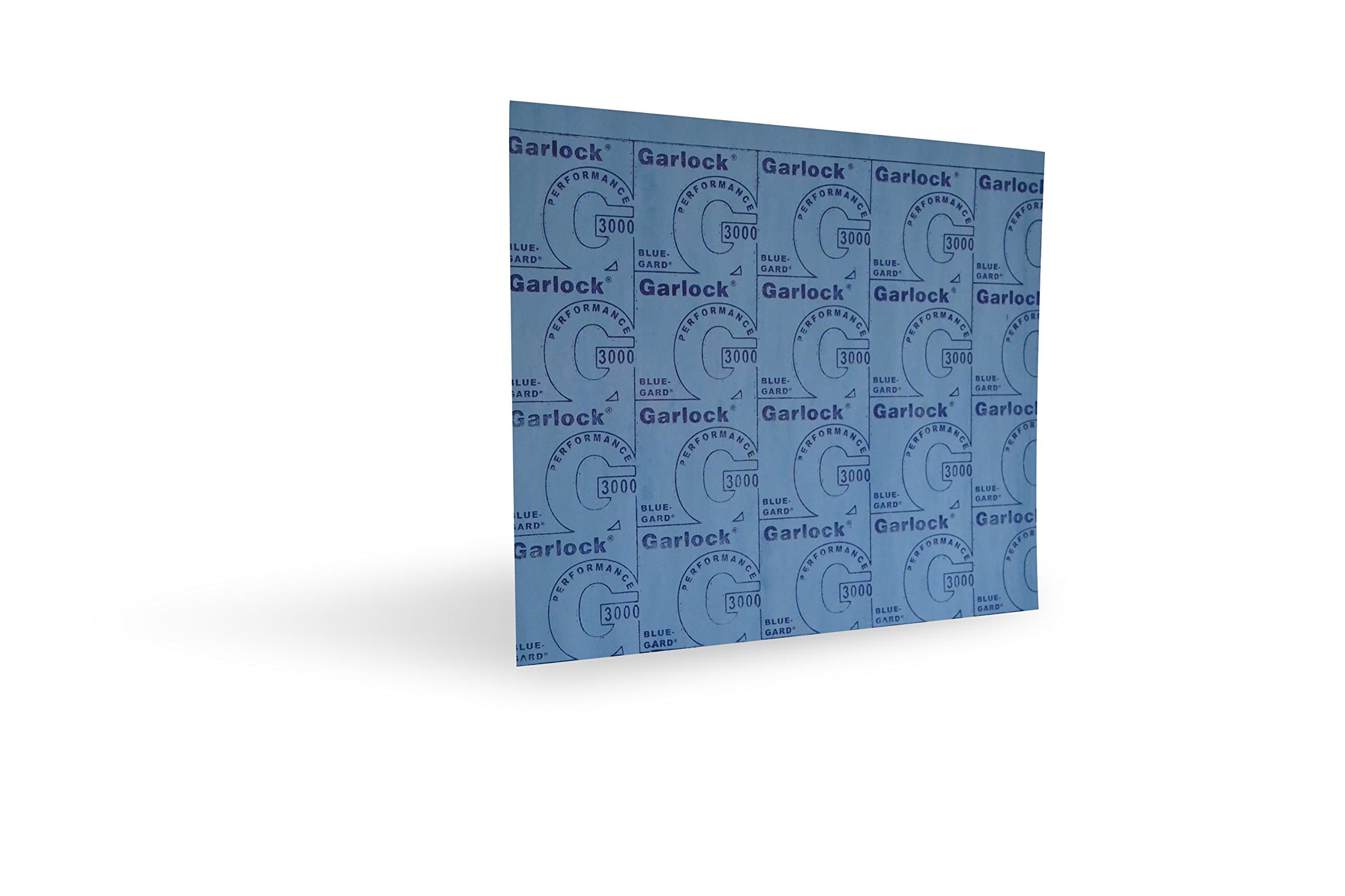 Garlock Style 3000 Blue-Gard Compressed Non-Asbestos Sheet Gasketing 1/8-inch x 20-inch x 20-inch
