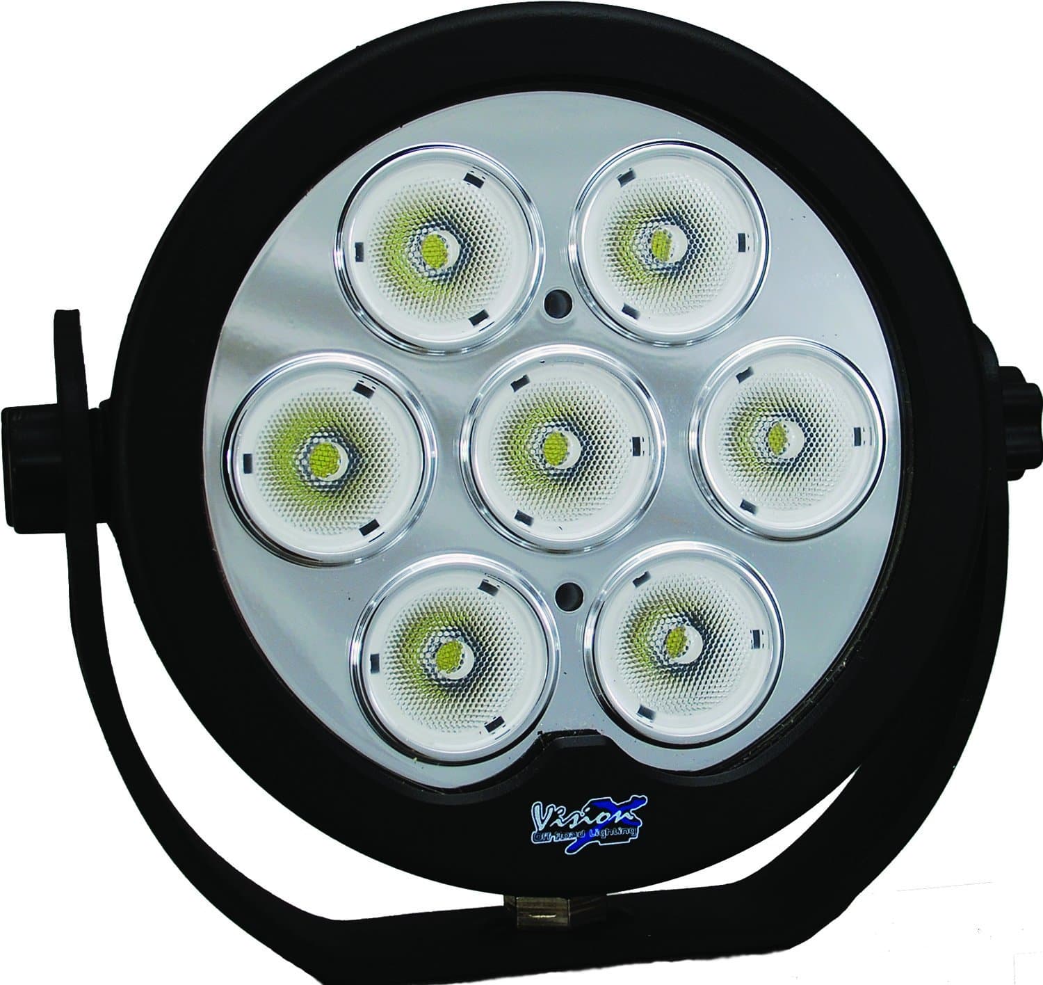 Vision X LightingXIL-SP720 Solstice Prime Black 6" Round 10W Six 20 Degree Narrow Beam LED