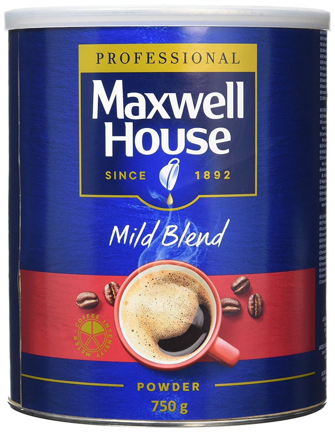 Maxwell House Mild Blend Instant Coffee Powder Tin 750 gm