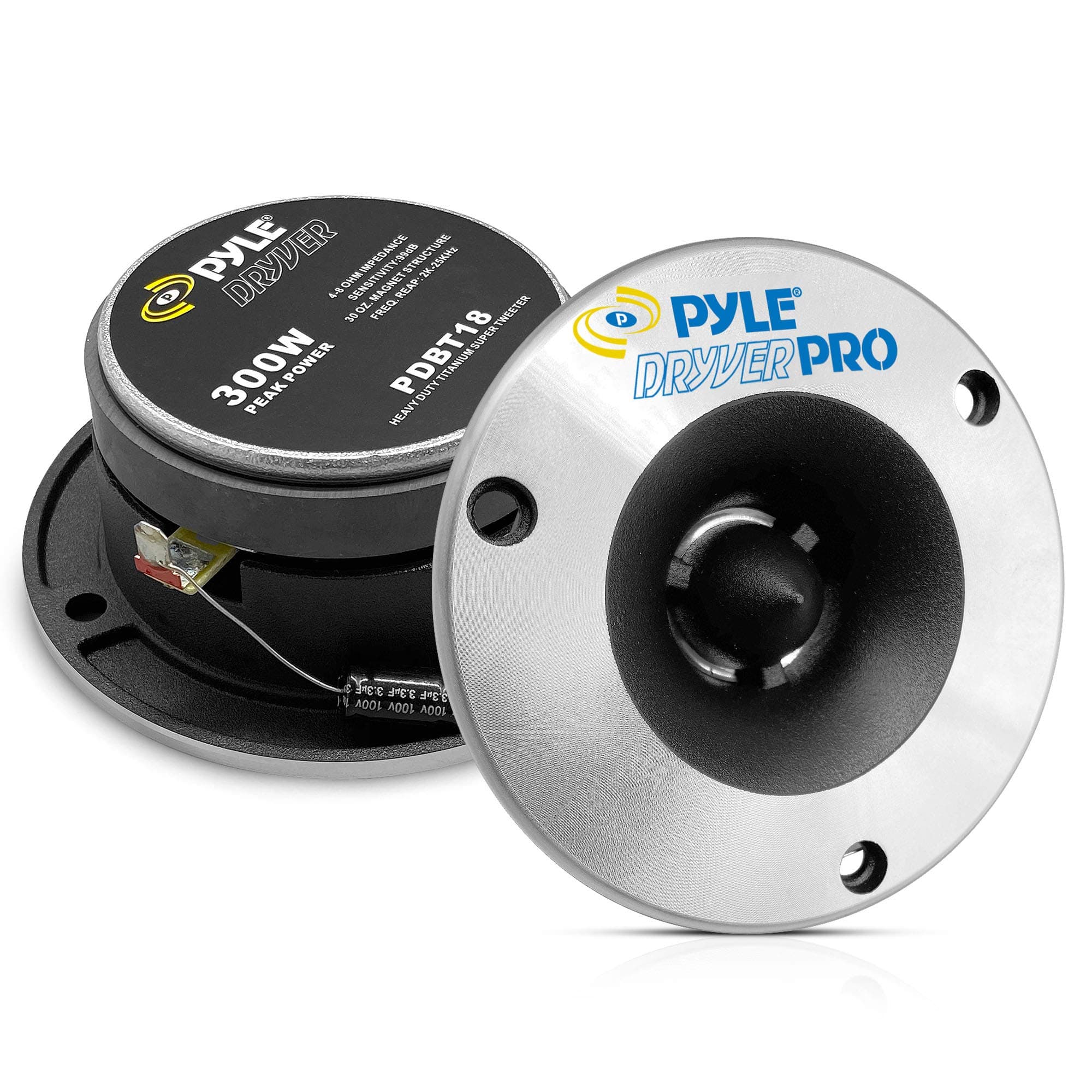 Pro PDBT18 300w Bullet Horn Tweeter (Pair)
