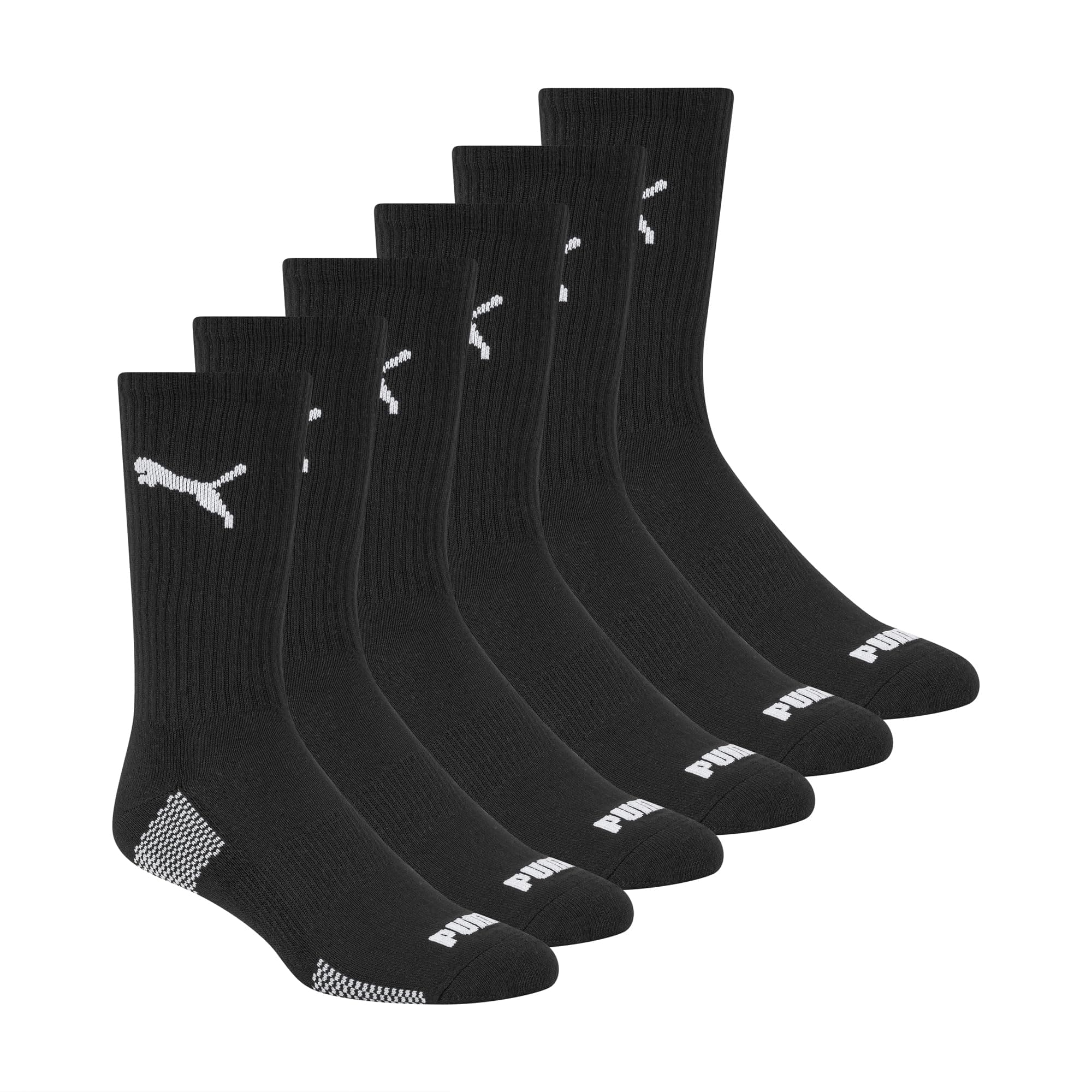 PUMA Men's Crew Socks (6-Pack)