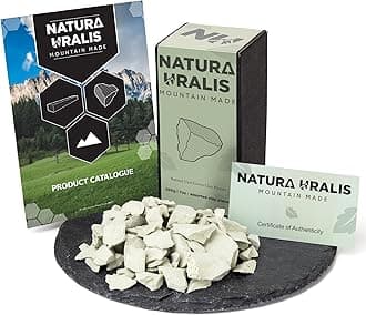 Ural Green Clay | 200g Natural, Pastel & Verdant Clay - Incredible Crunchy, Rewarding Earthy, Velvety & Solid Texture, ASMR Feel
