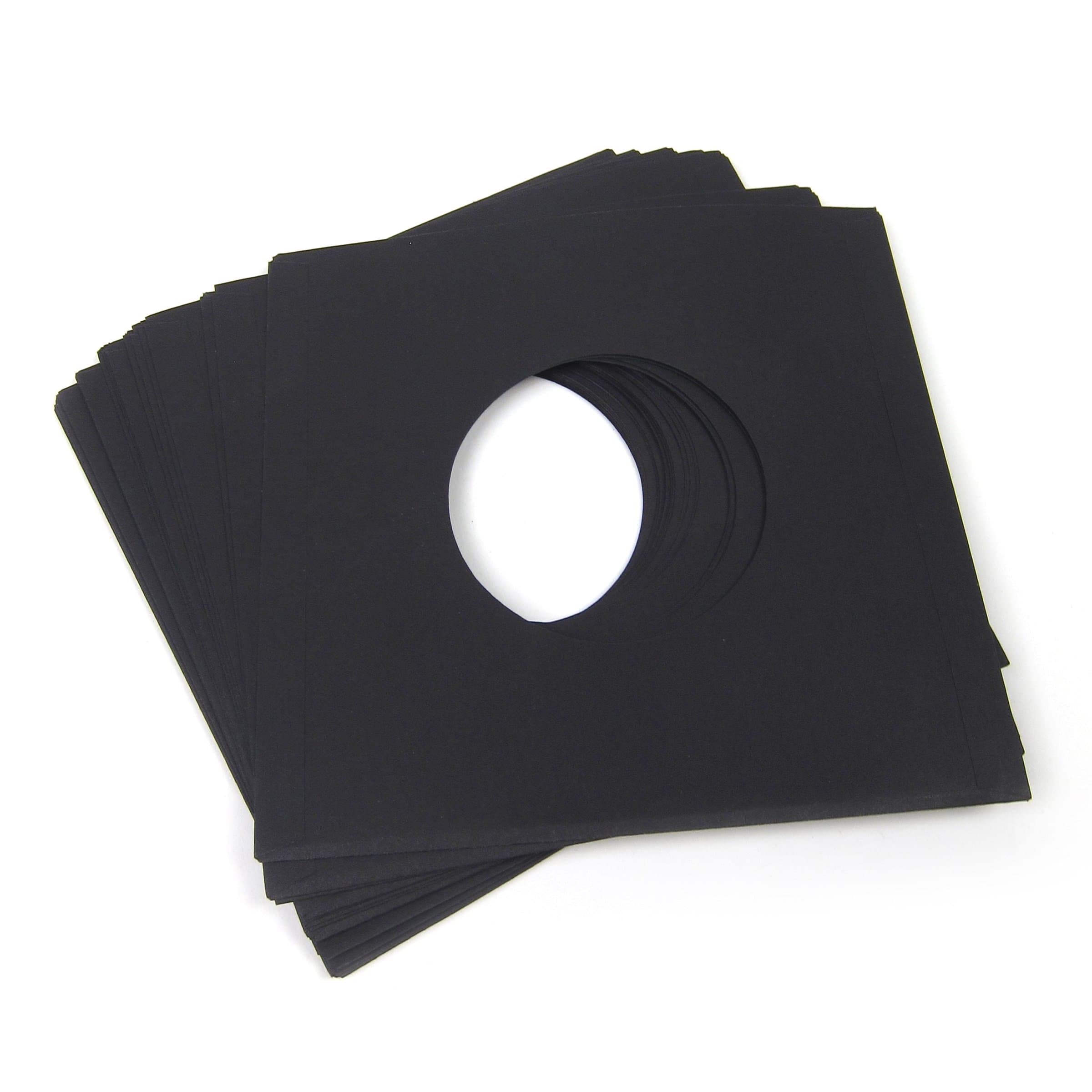 Record Supply Co.: 7" Paper Inner Sleeves - Black (20 Units)