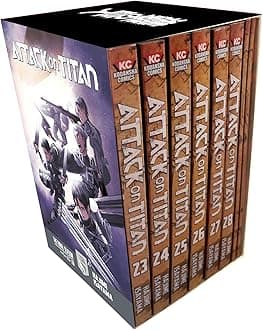 Attack on Titan The Final Season Part 1 Manga Box Set: 6 (Attack on Titan Manga Box Sets)