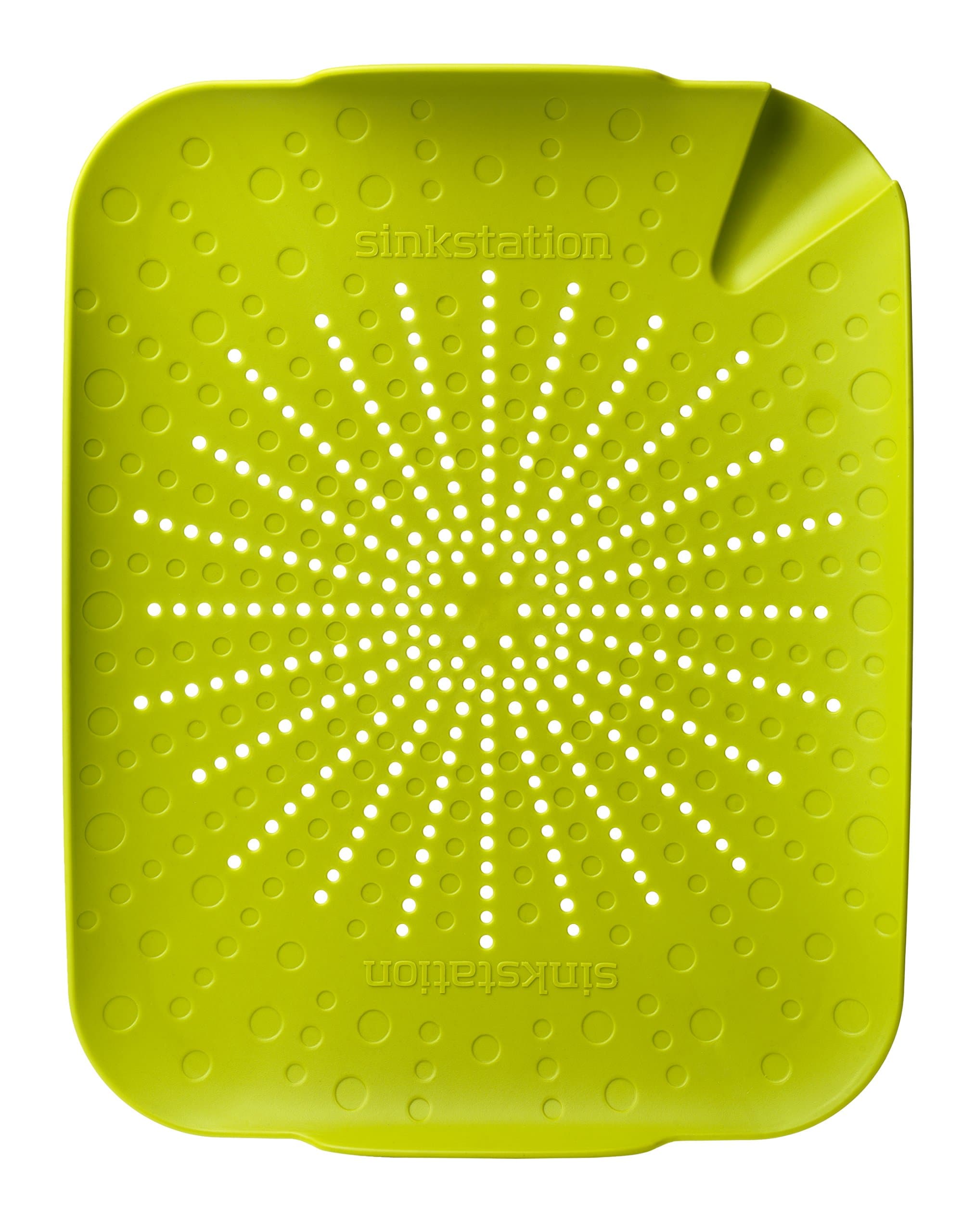 sinkstation Revolutionary Flat Colander, Green