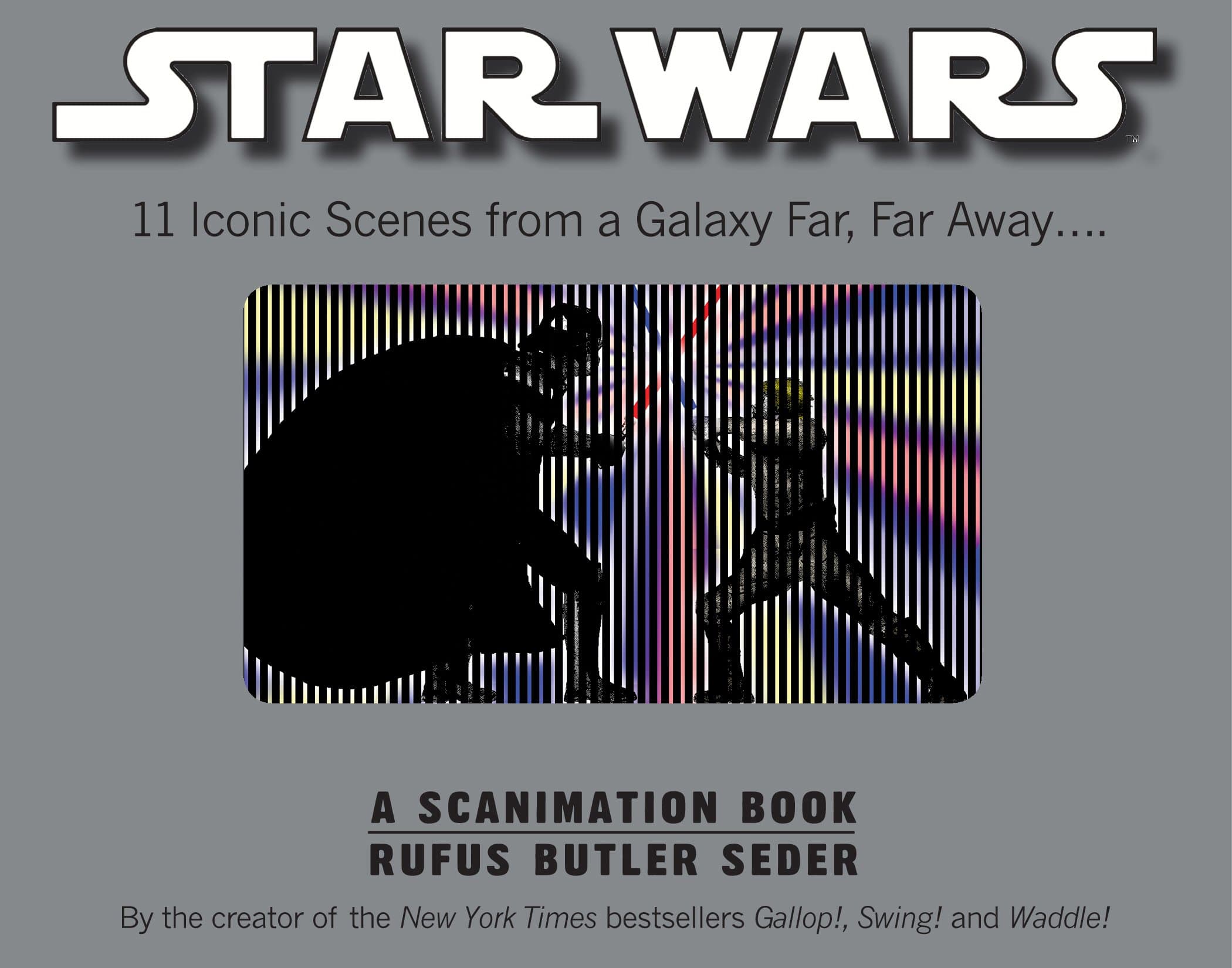 Star Wars: A Scanimation Book: 11 Iconic Scenes from a Galaxy Far, Far Away... Hardcover – 19 April 2010