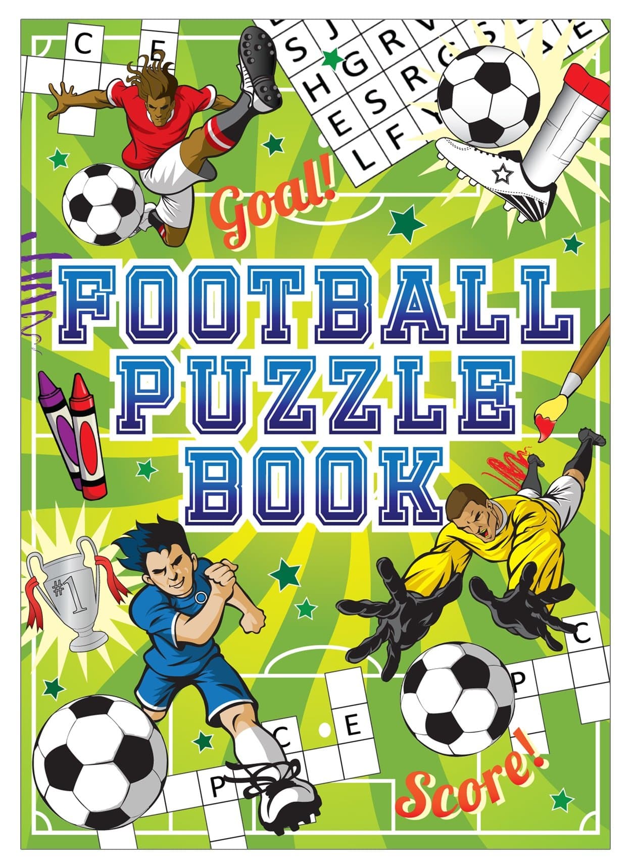 12 MINI Fun KIDS Football ACTIVITY BOOK
