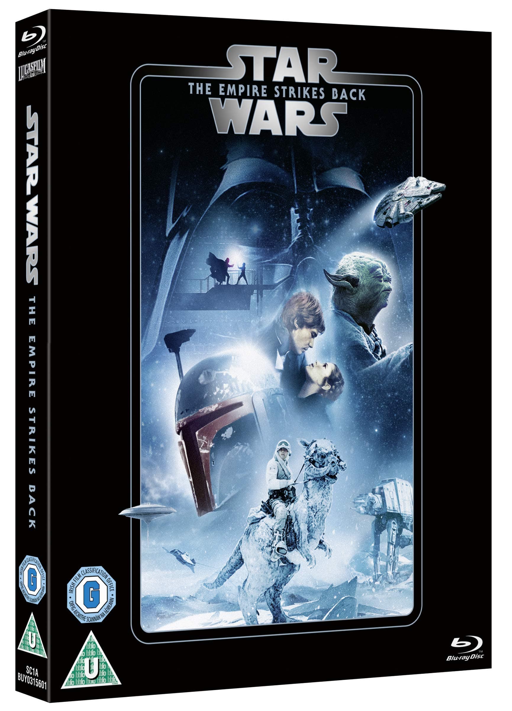 Star Wars Episode V: The Empire Strikes Back [Blu-ray] [2020] [Region Free]