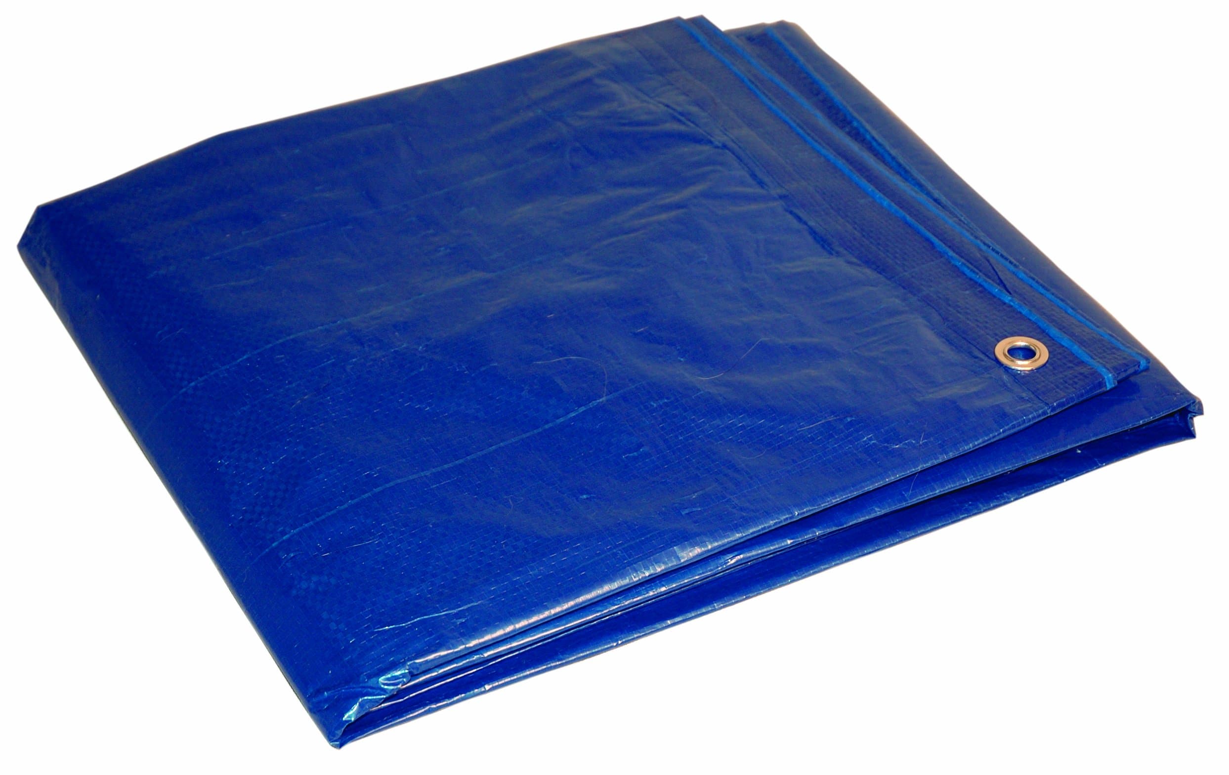 10' x 12' Foremost Tarp 81012 Blue Cut Size Blue 5-Mil Tarp