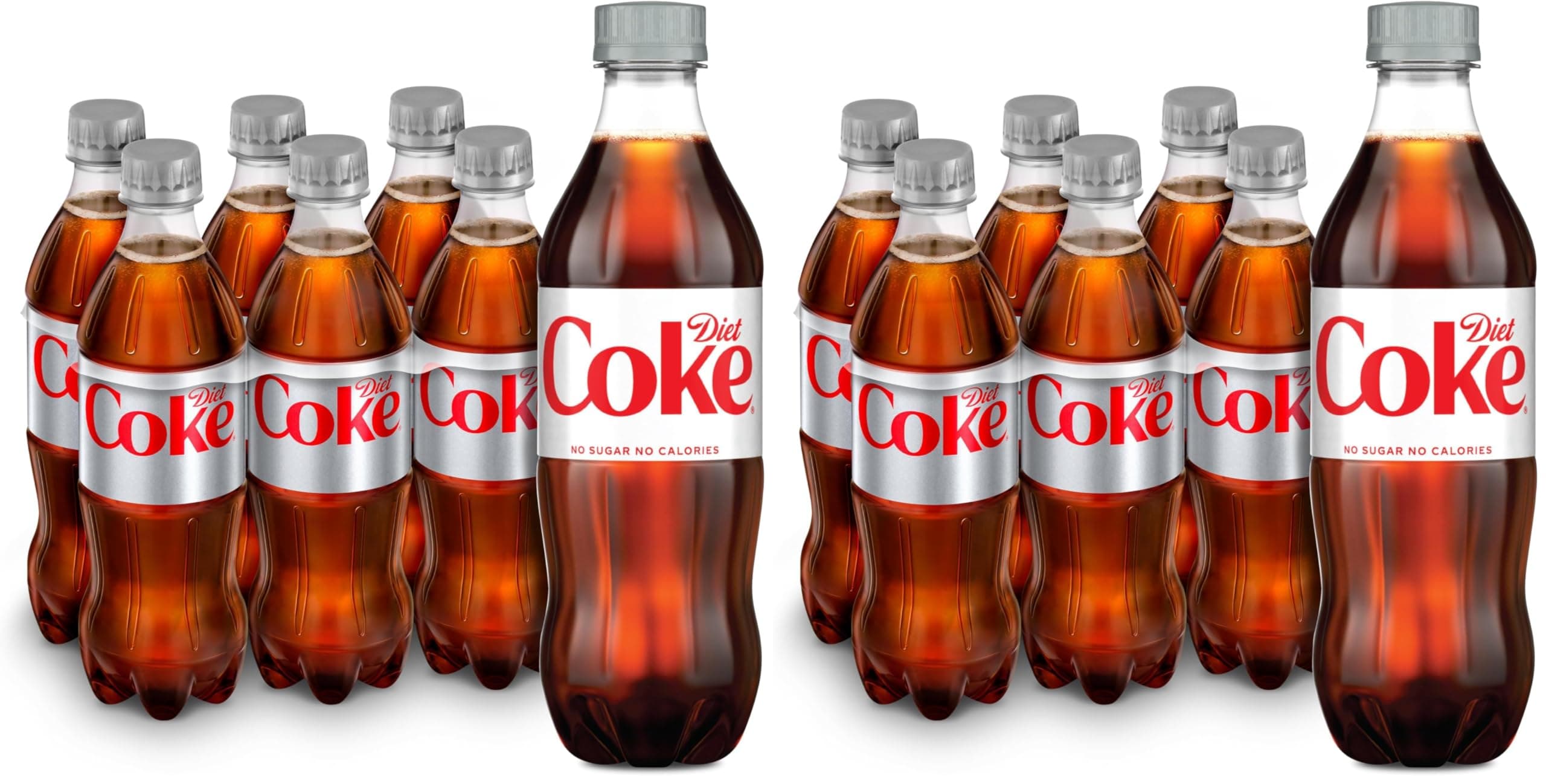 Diet Coke Soda Soft Drink, 16.9 fl oz, 12 Pack