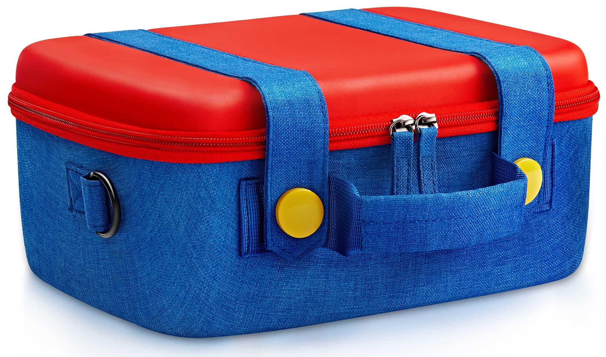 FUNLAB Carry Case Travel Bag Compatible with Nintendo Switch and OLED Model, Cute and Deluxe, Protective Case, Hard Shell Case for Nintendo Switch Console & Accessories