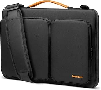 tomtoc Original 360‚ Protective Laptop Shoulder Bag Compatible with 2018 MacBook Air - 13.3‚ Retina Display | 13 inch MacBook Pro USB-C | Microsoft Surface Pro 6/5/4, Water Resistant…