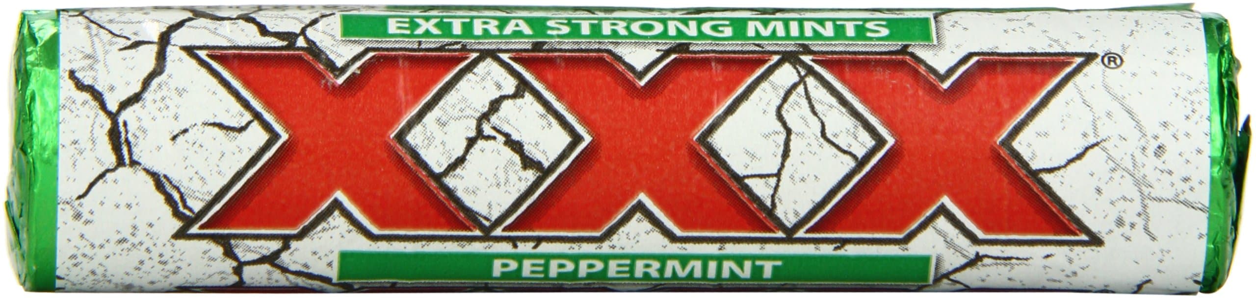XXX Peppermint Extra Strong Mints, 1.41 Ounce Packages (Pack of 40)