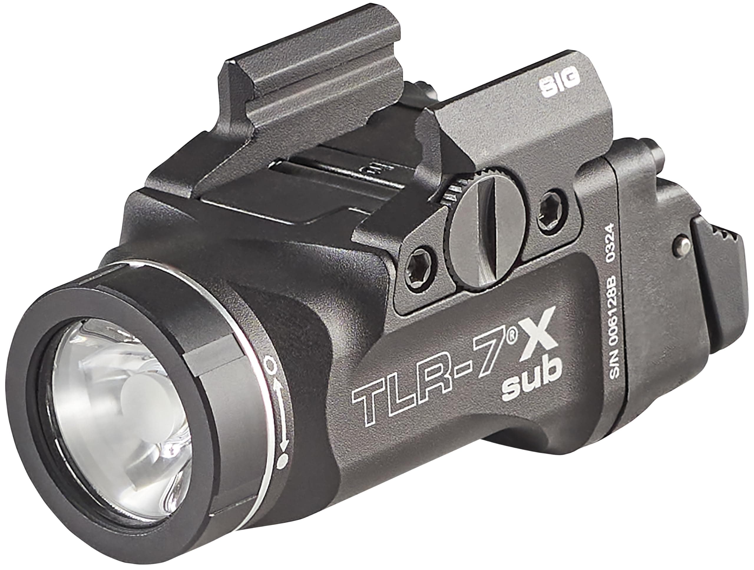 Streamlight 69401 TLR-7 X sub 500-Lumen Tactical Weapon Light Designed Exclusively and Solely for Sig Sauer P365 & P365XL Closed Rail Systems Subcompact Handguns with Mounting Kit and Keys, Black