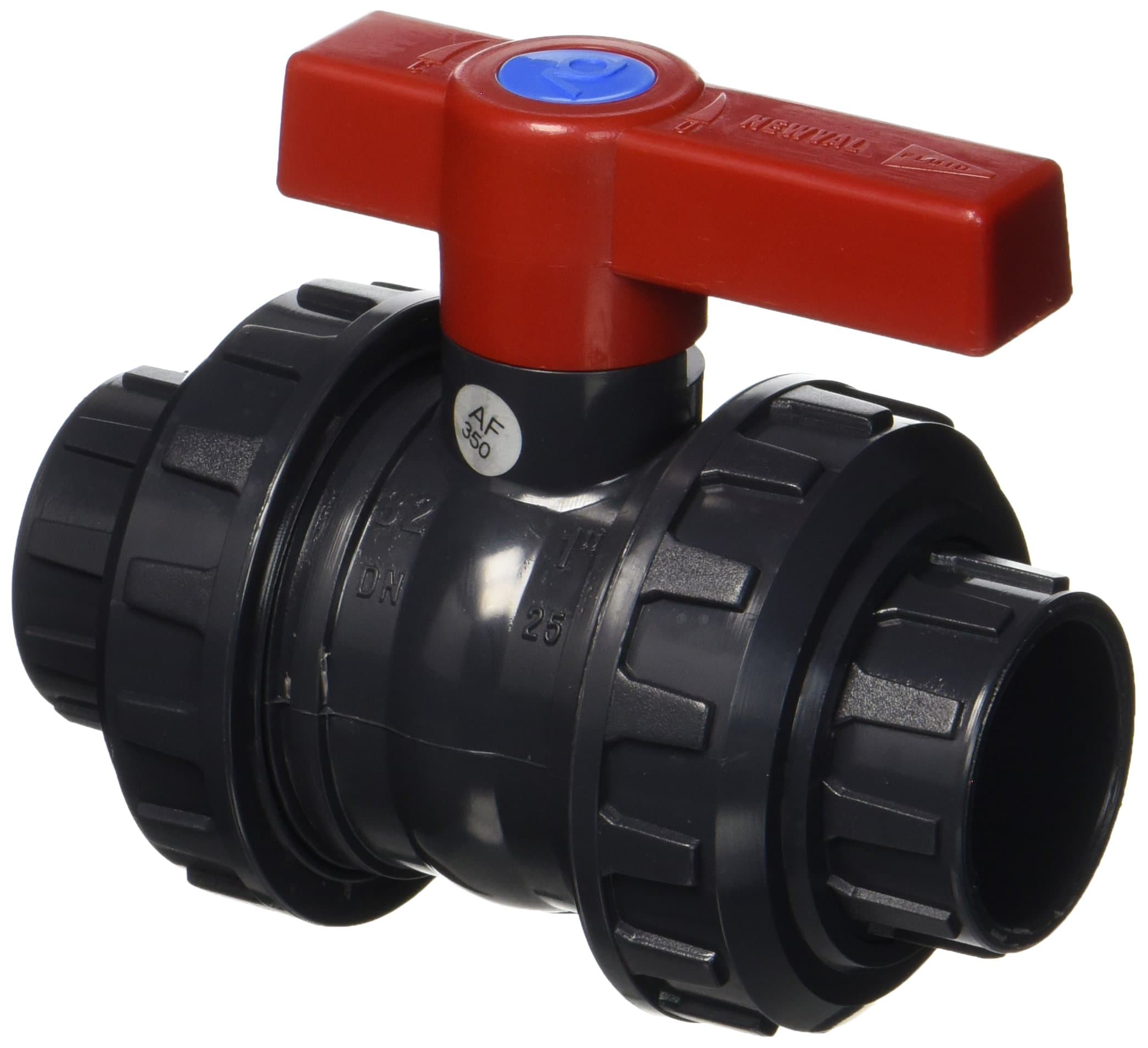 Cepex AQ PVC Ball Valve 32 mm Black, 10.9 x 6.0 x 9.1 cm