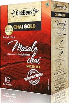 Instant Premix Masala Tea Sweetened - 140 Grams