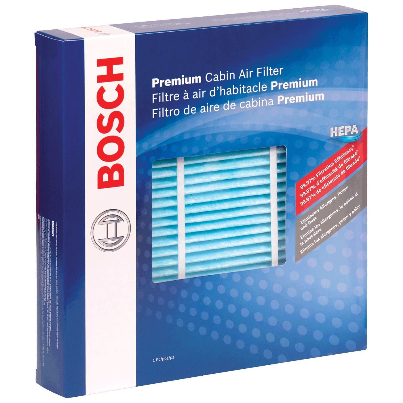 BOSCH 6006C HEPA Cabin Air Filter - Compatible With Select Mini Cooper, Cooper Countryman, Cooper Paceman