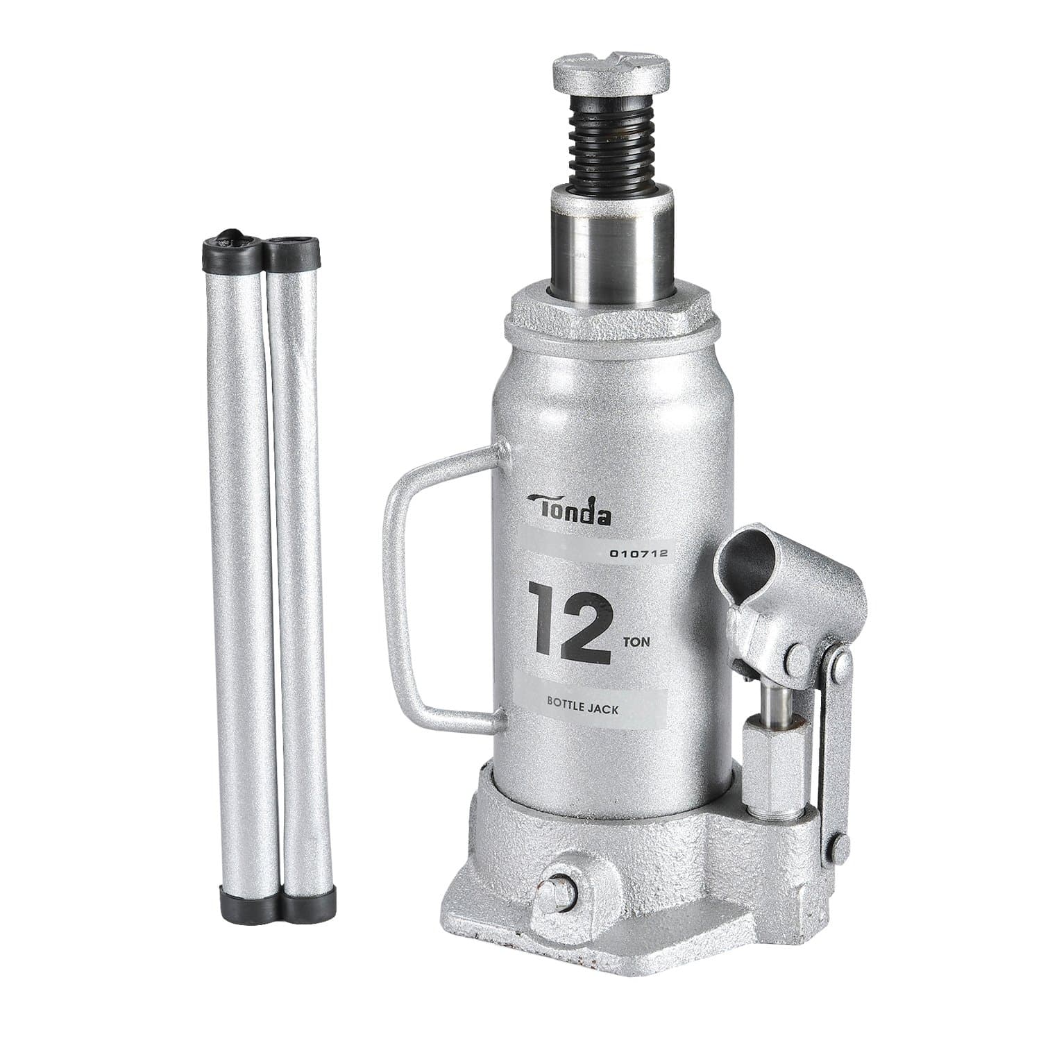 TONDA Hydraulic Bottle Jack, 12 Ton Capacity