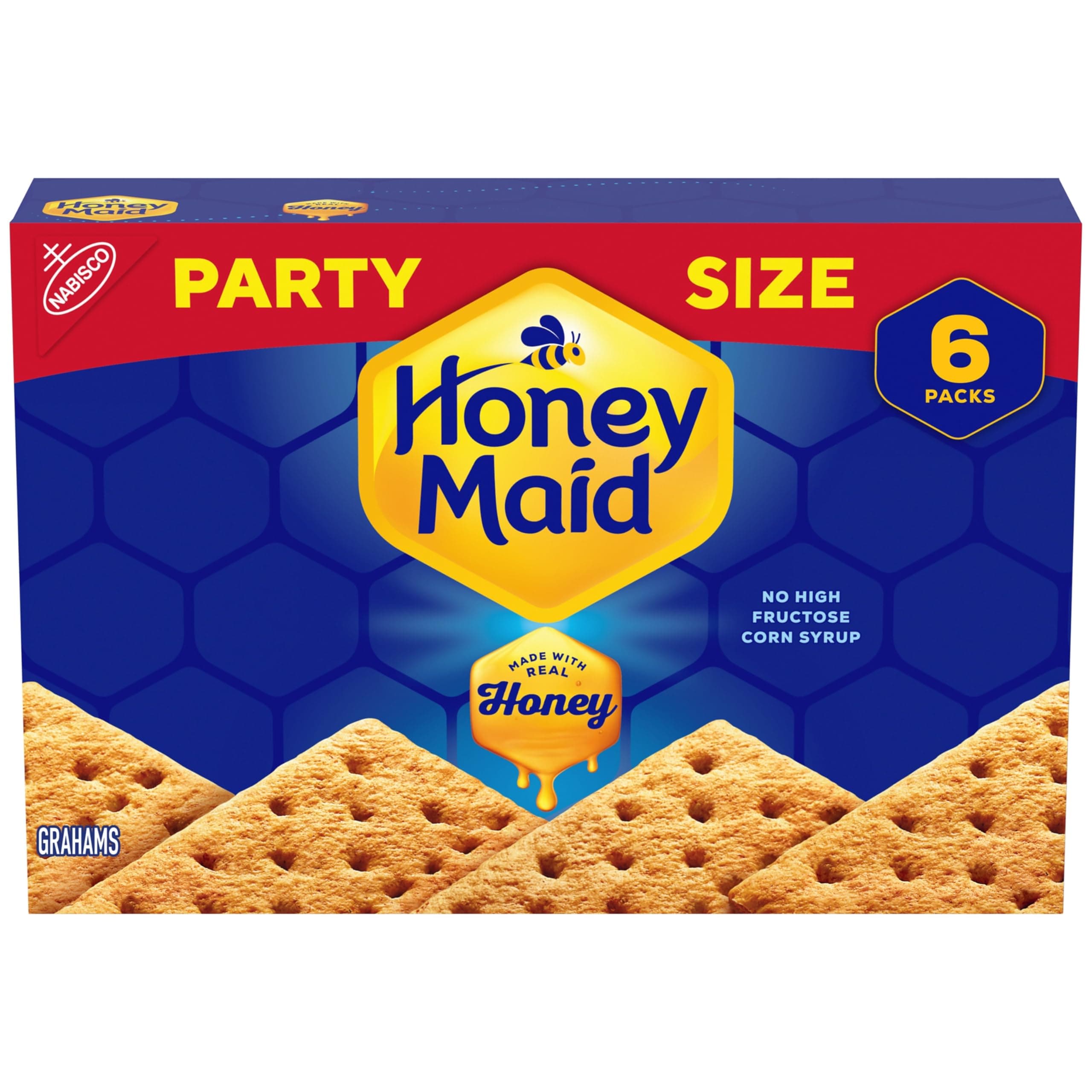 Graham Crackers, Lunch Snacks, Party Size, 28.8 oz